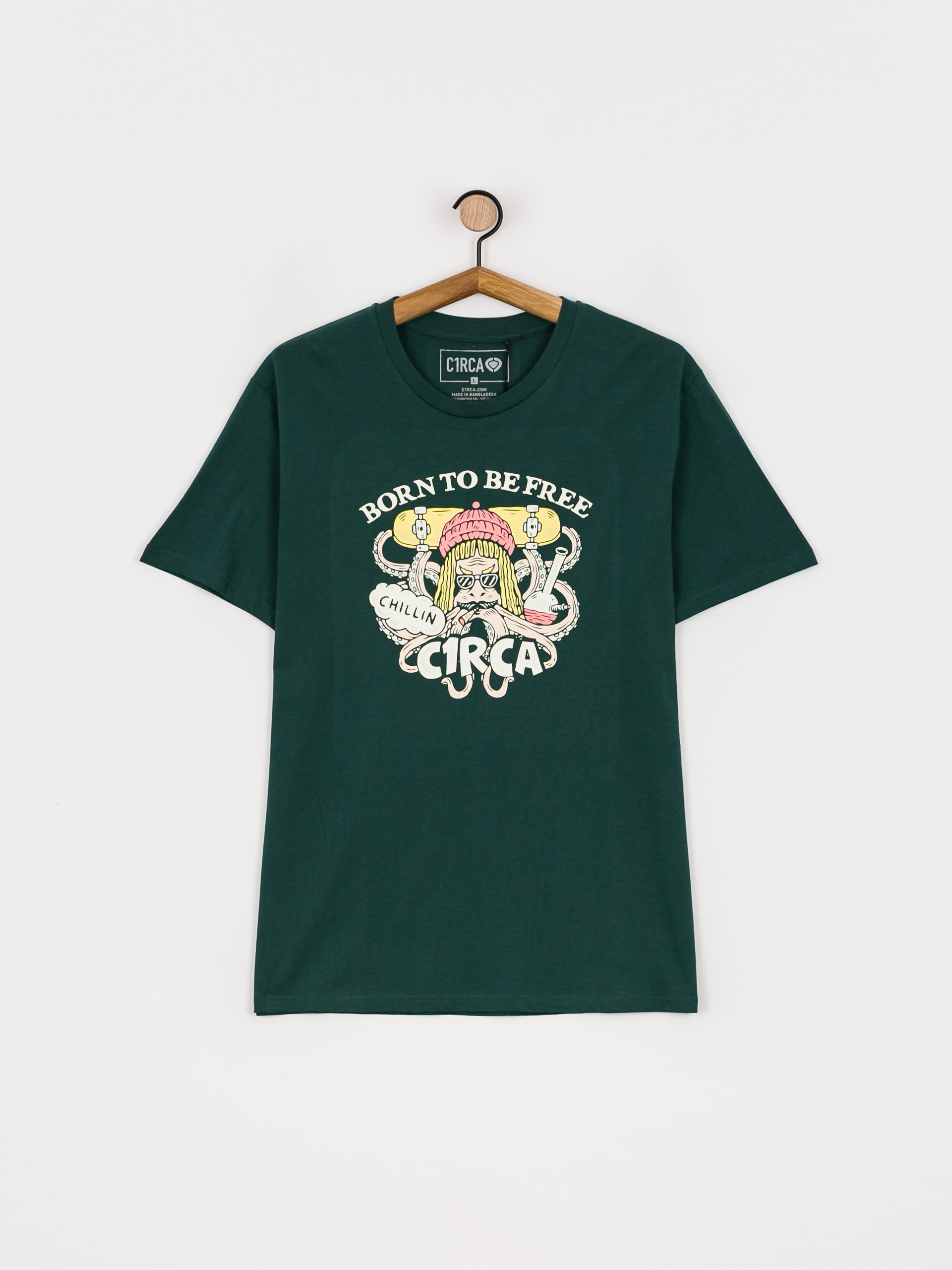 T-shirt Circa Be Free (glazed green)