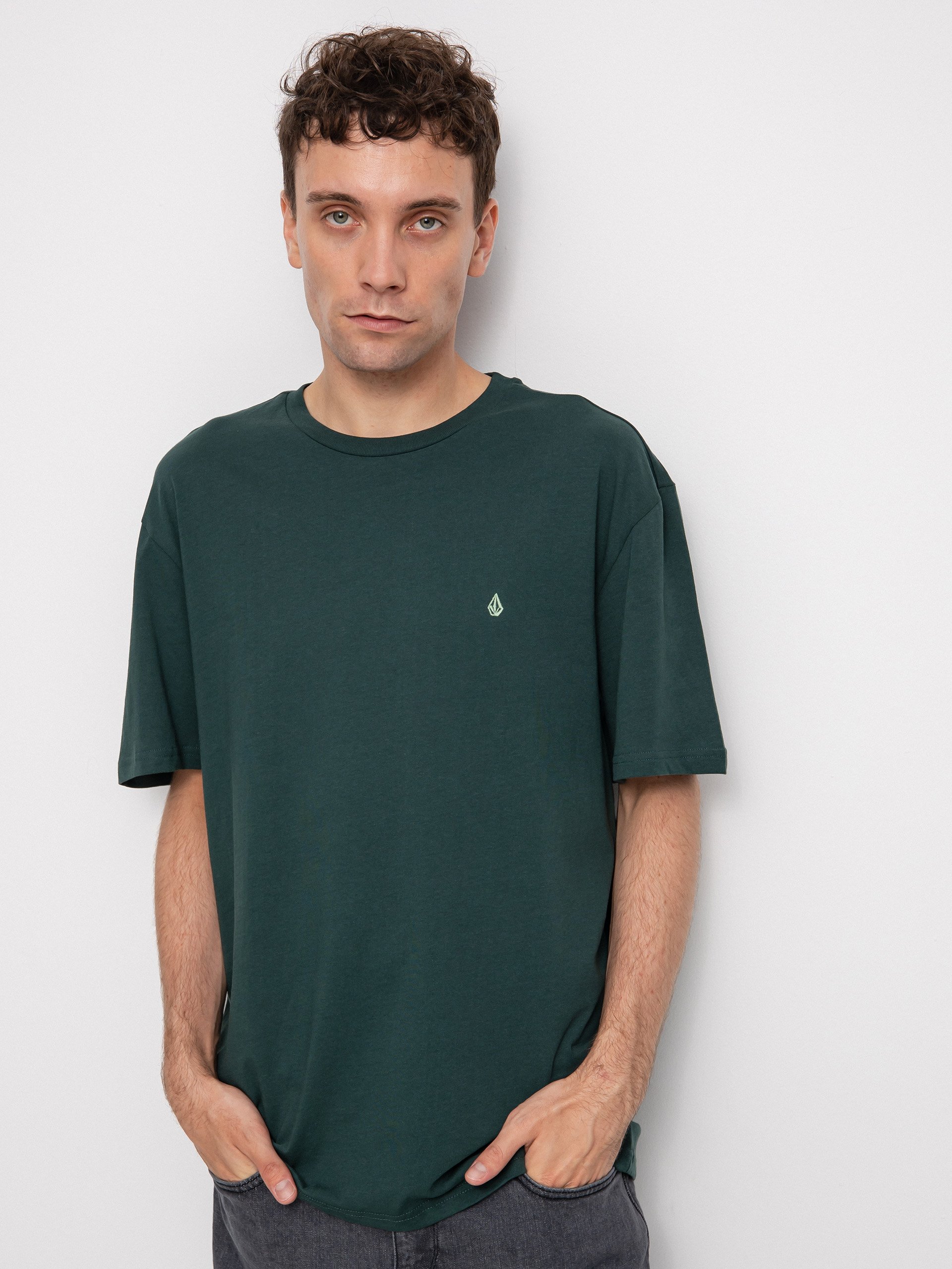 T-shirt Volcom Stone Blanks Bsc (cedar green)