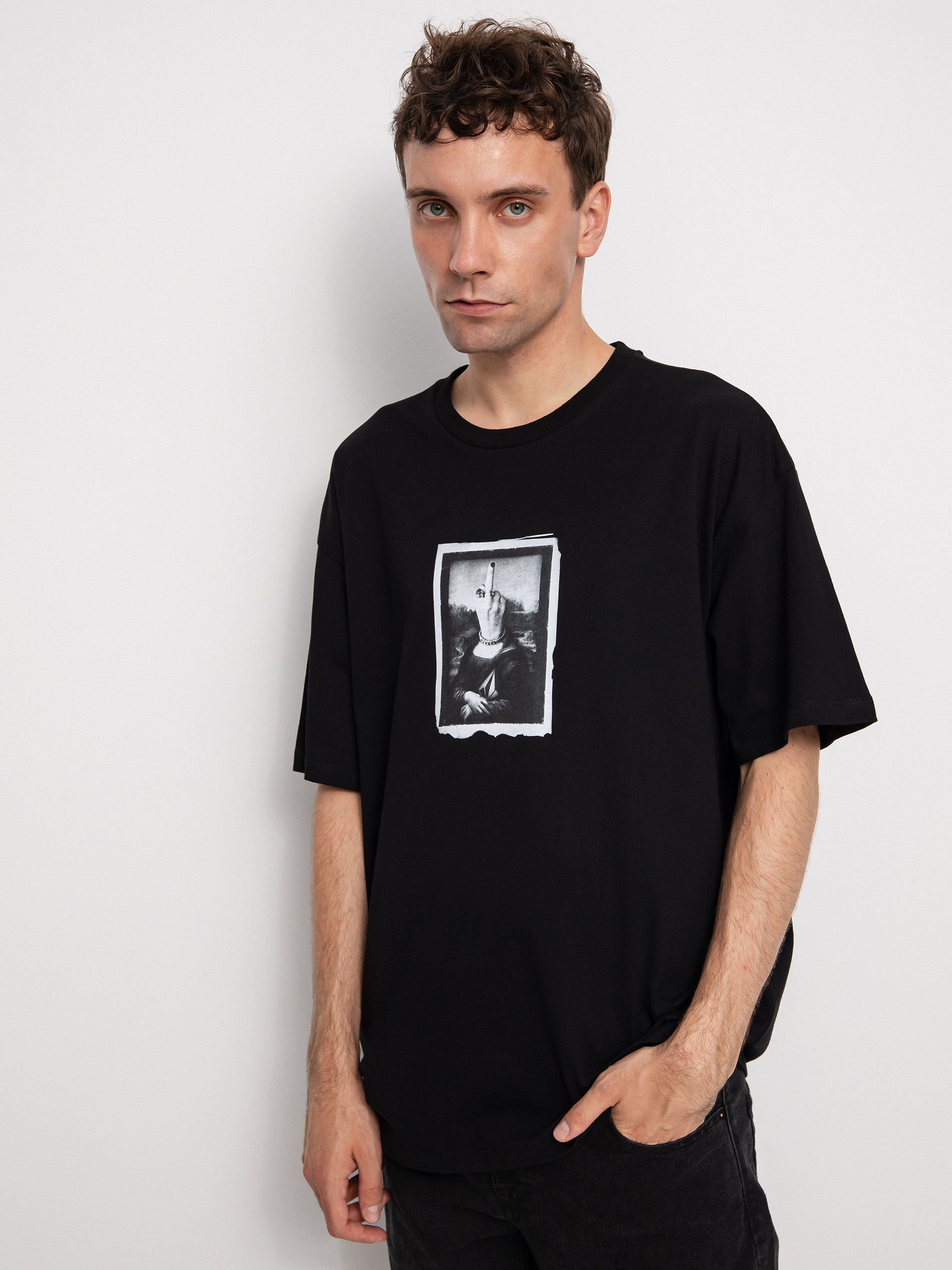T-shirt Volcom Mona Lse (black)