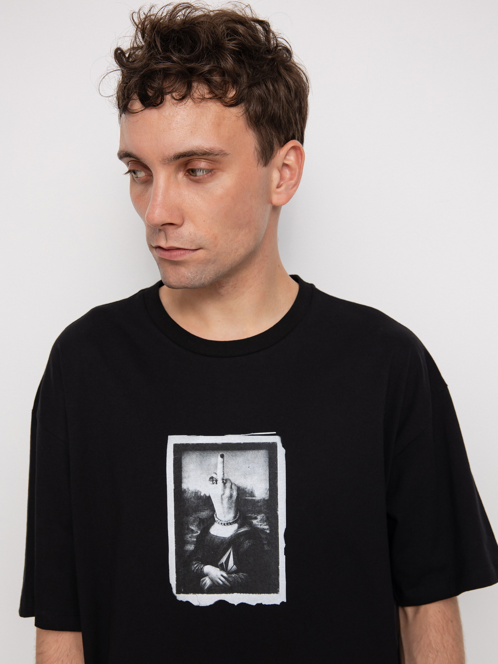 T-shirt Volcom Mona Lse (black)