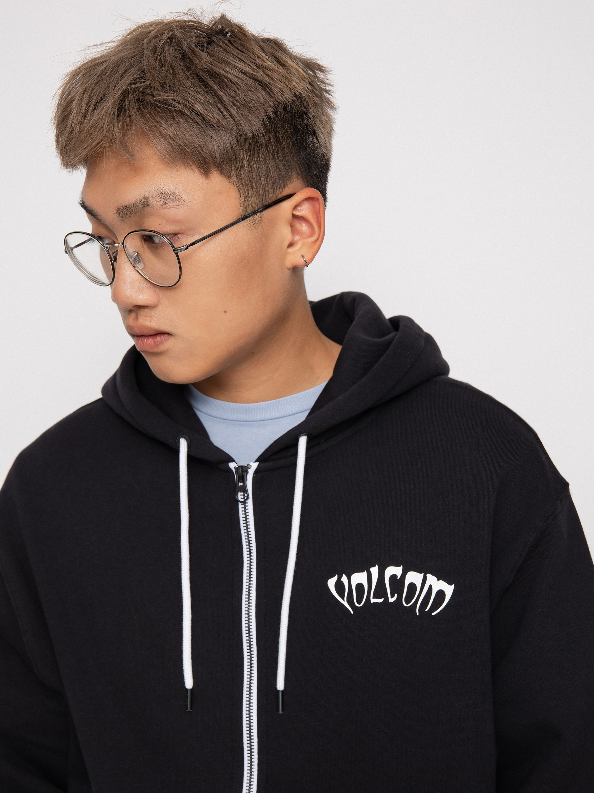 Bluza Volcom Extends Zip (black)