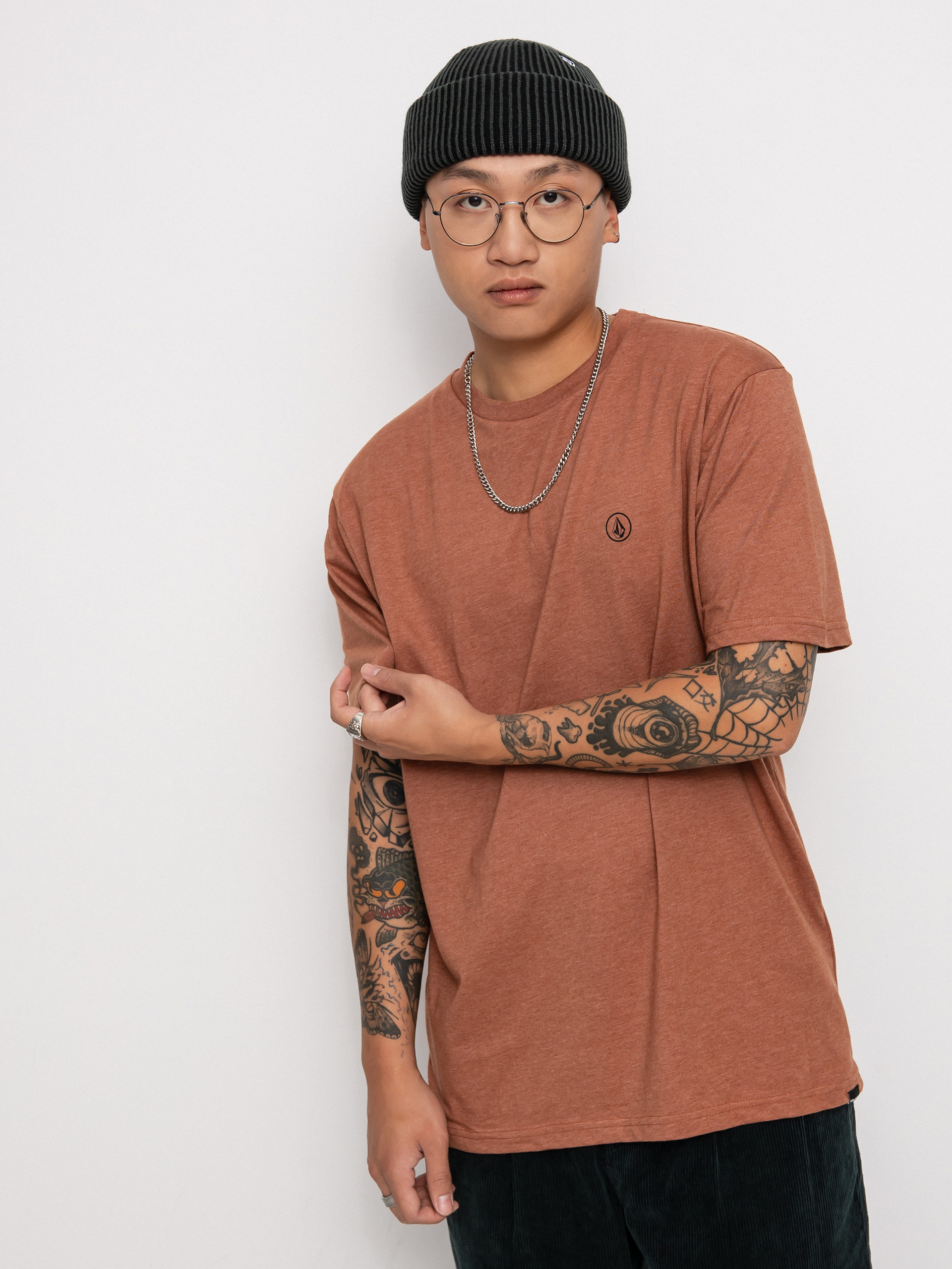 T-shirt Volcom Circle Blanks (mocha)