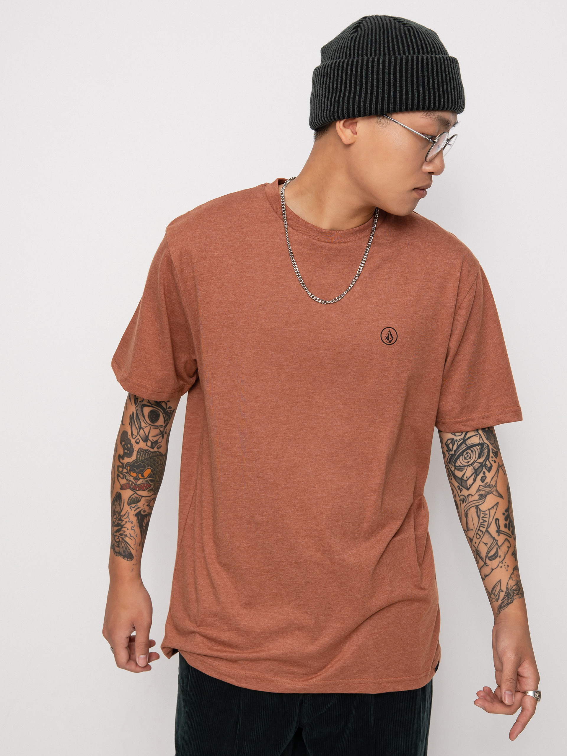 T-shirt Volcom Circle Blanks (mocha)