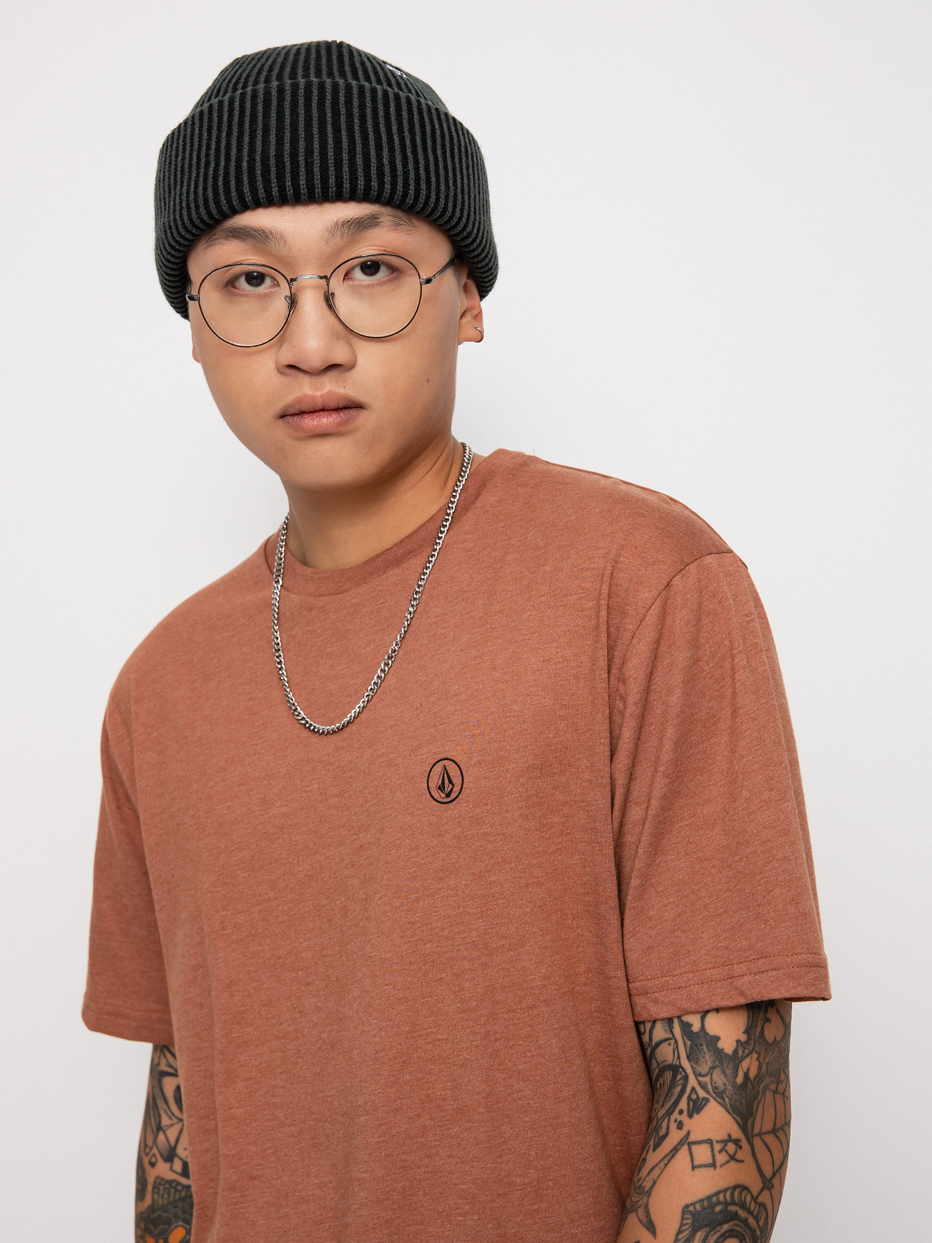 T-shirt Volcom Circle Blanks (mocha)