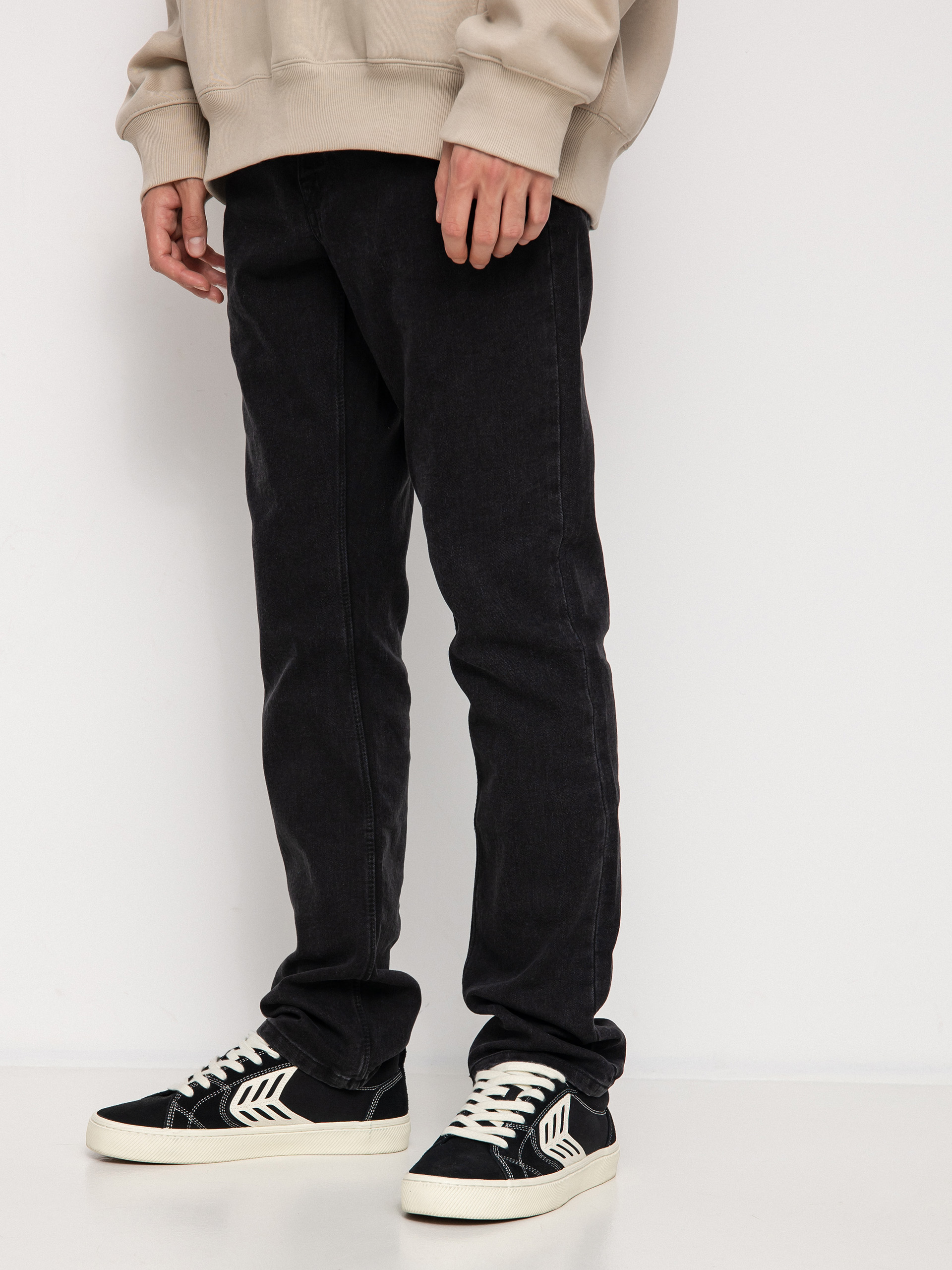 Spodnie Volcom Vorta Denim (black out)