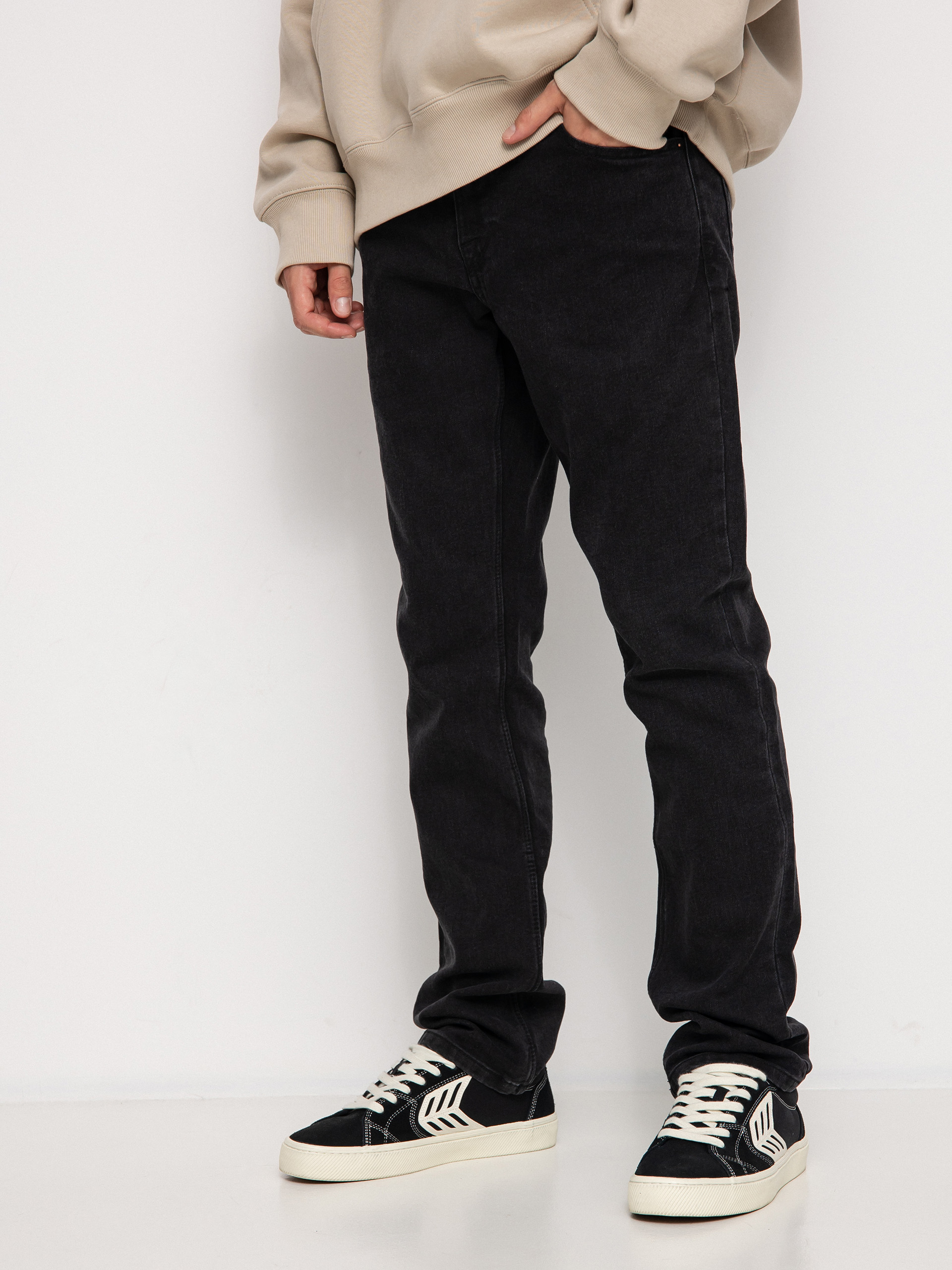 Spodnie Volcom Vorta Denim (black out)