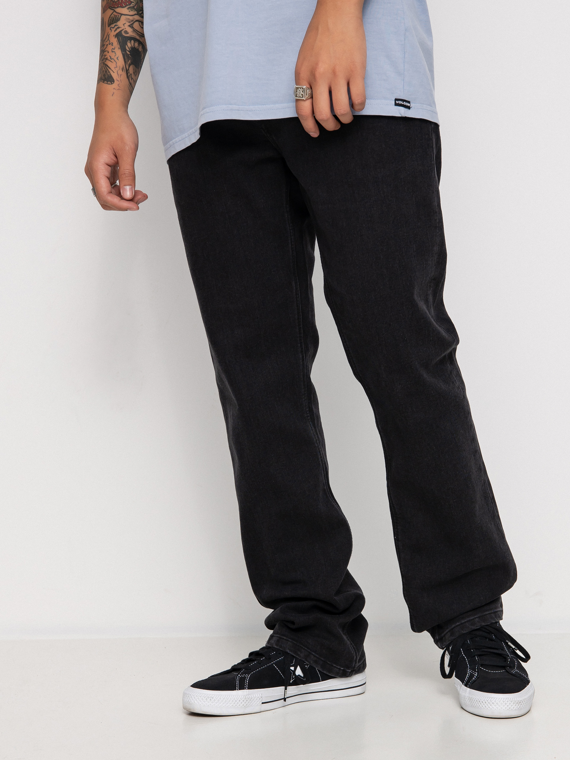 Spodnie Volcom Solver Denim (black out)