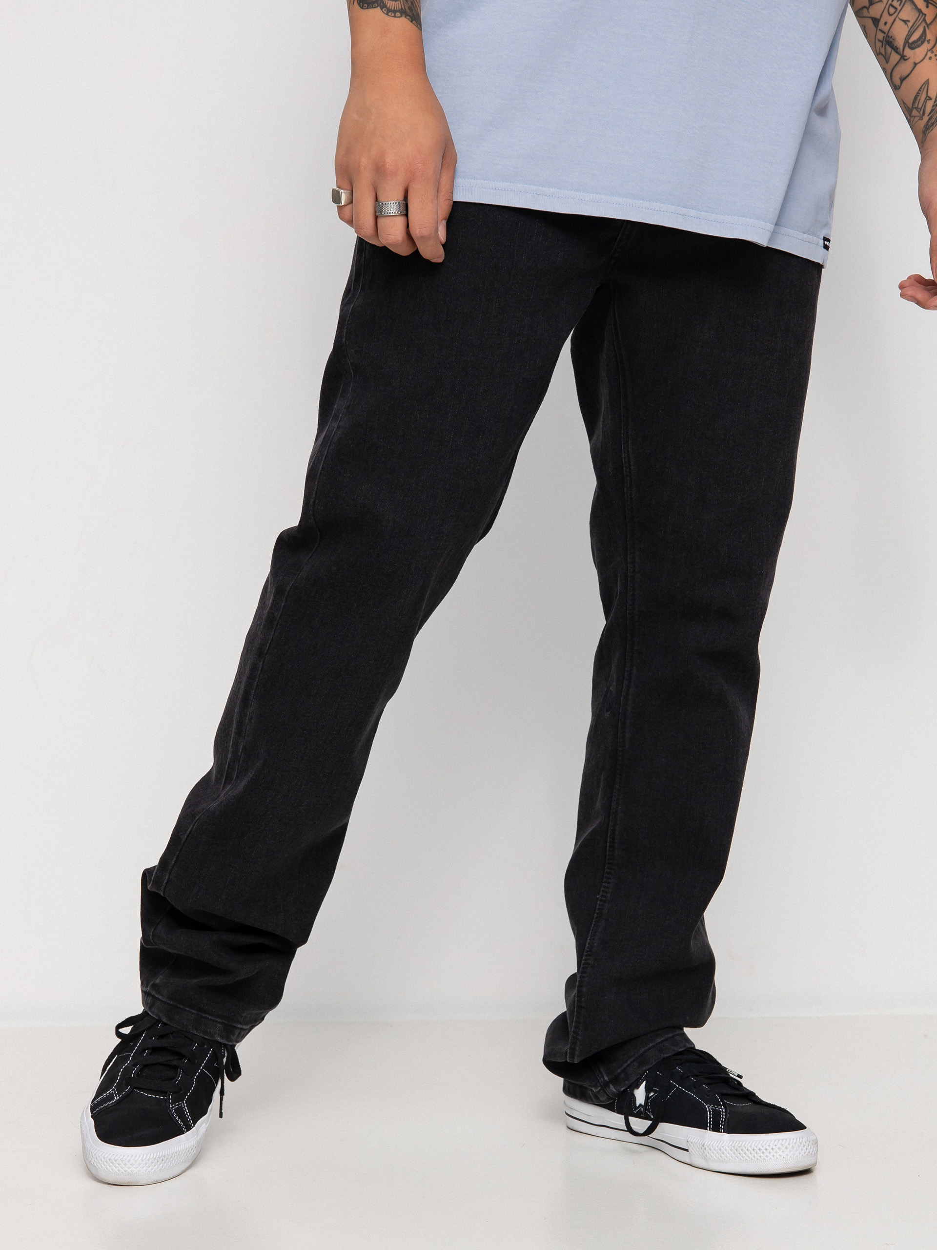 Spodnie Volcom Solver Denim (black out)
