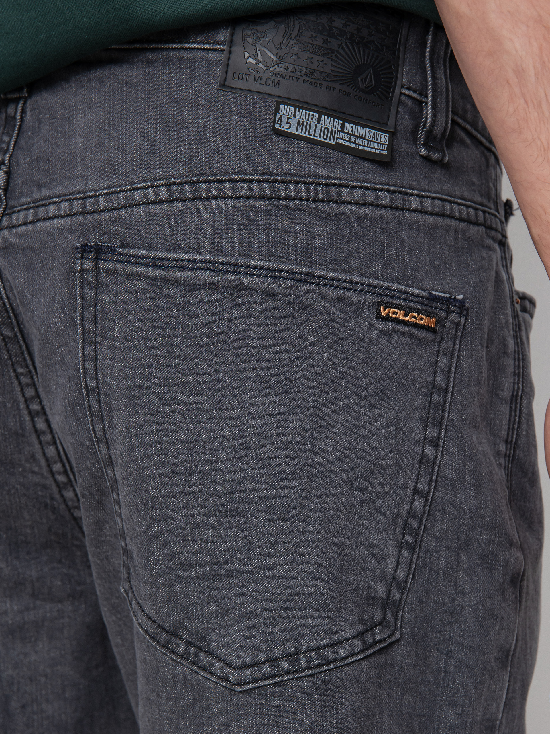 Spodnie Volcom Solver Denim (easy enzyme grey)
