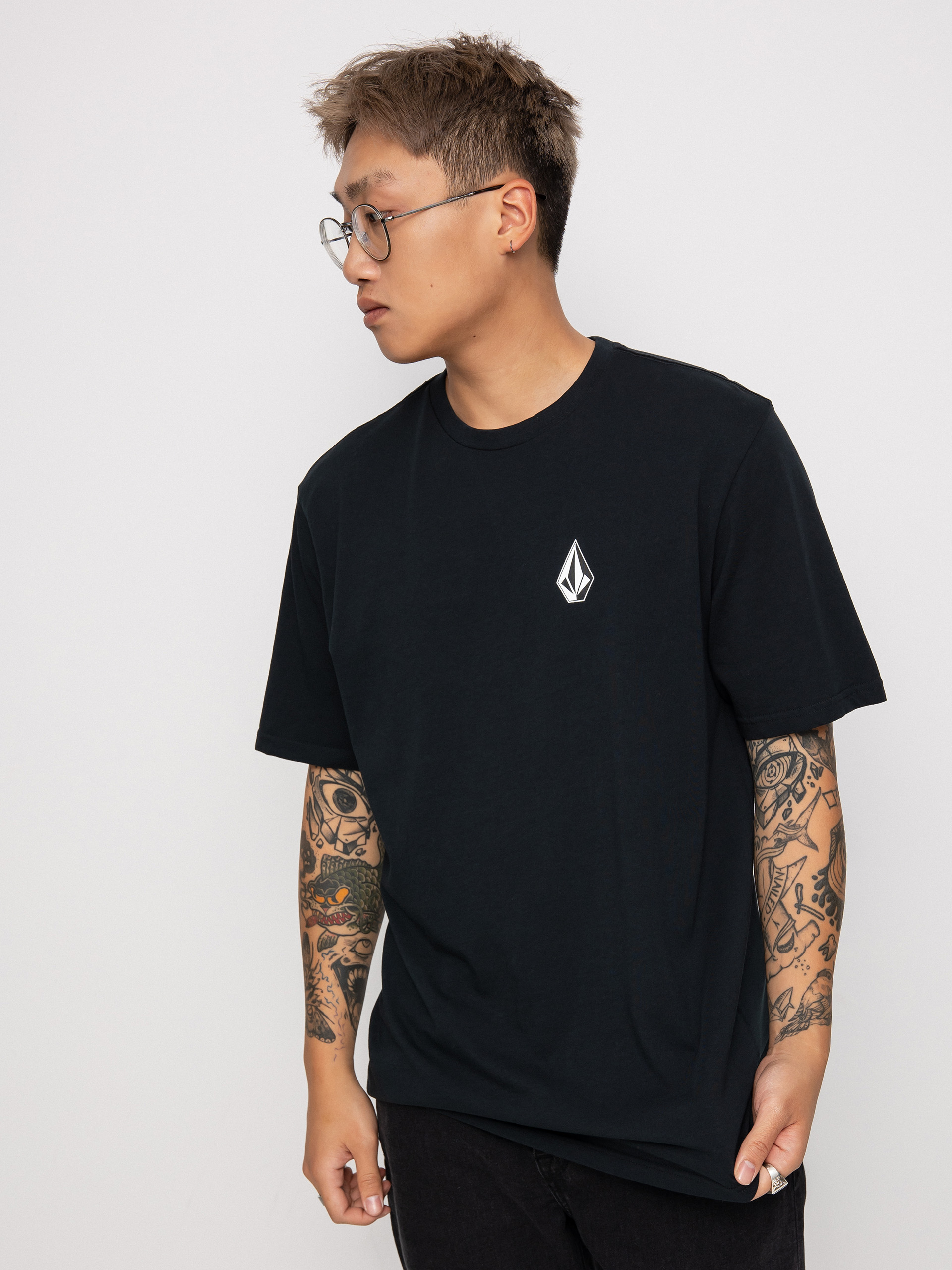 T-shirt Volcom Iconic Stone (black combo)