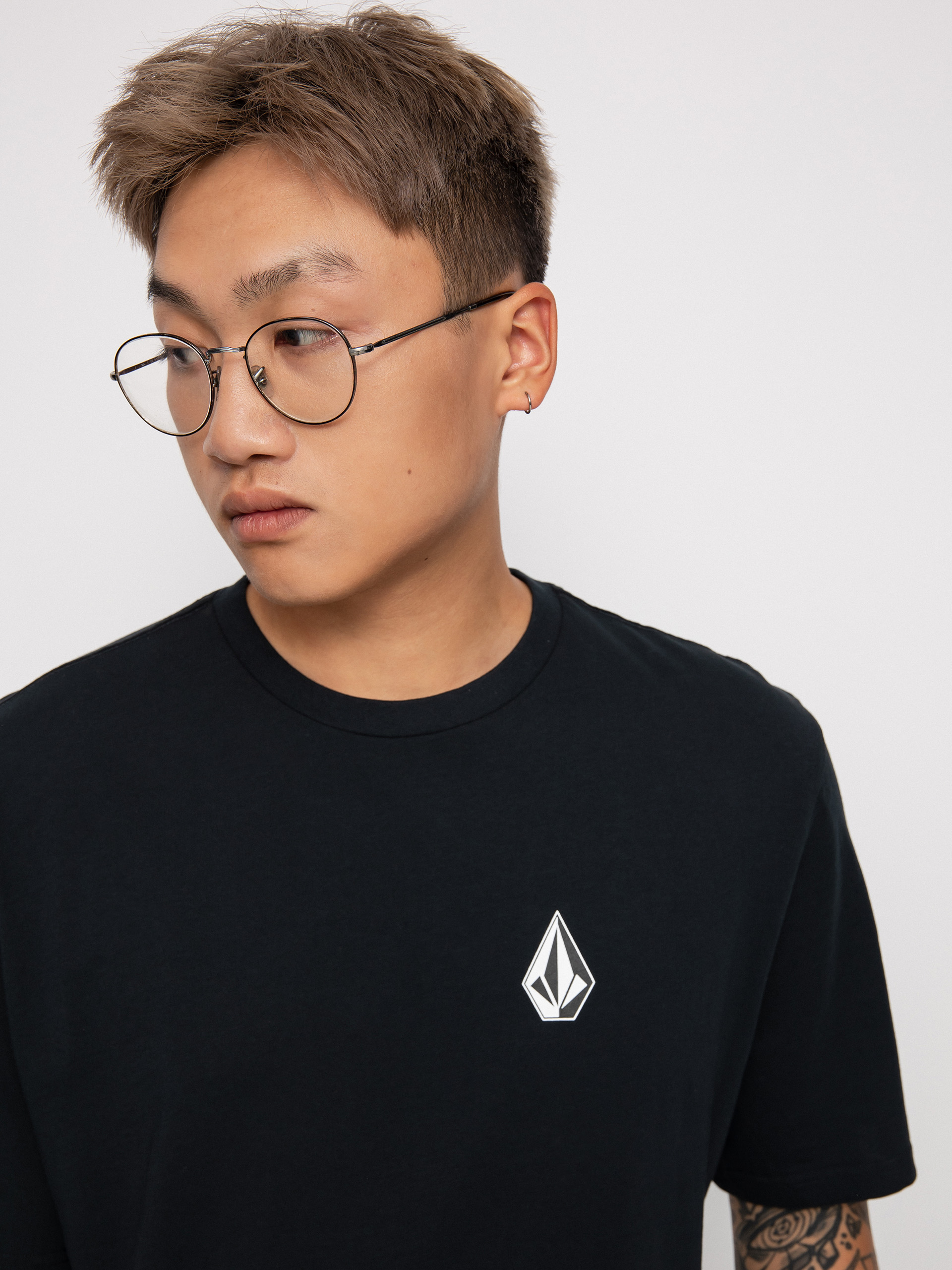 T-shirt Volcom Iconic Stone (black combo)
