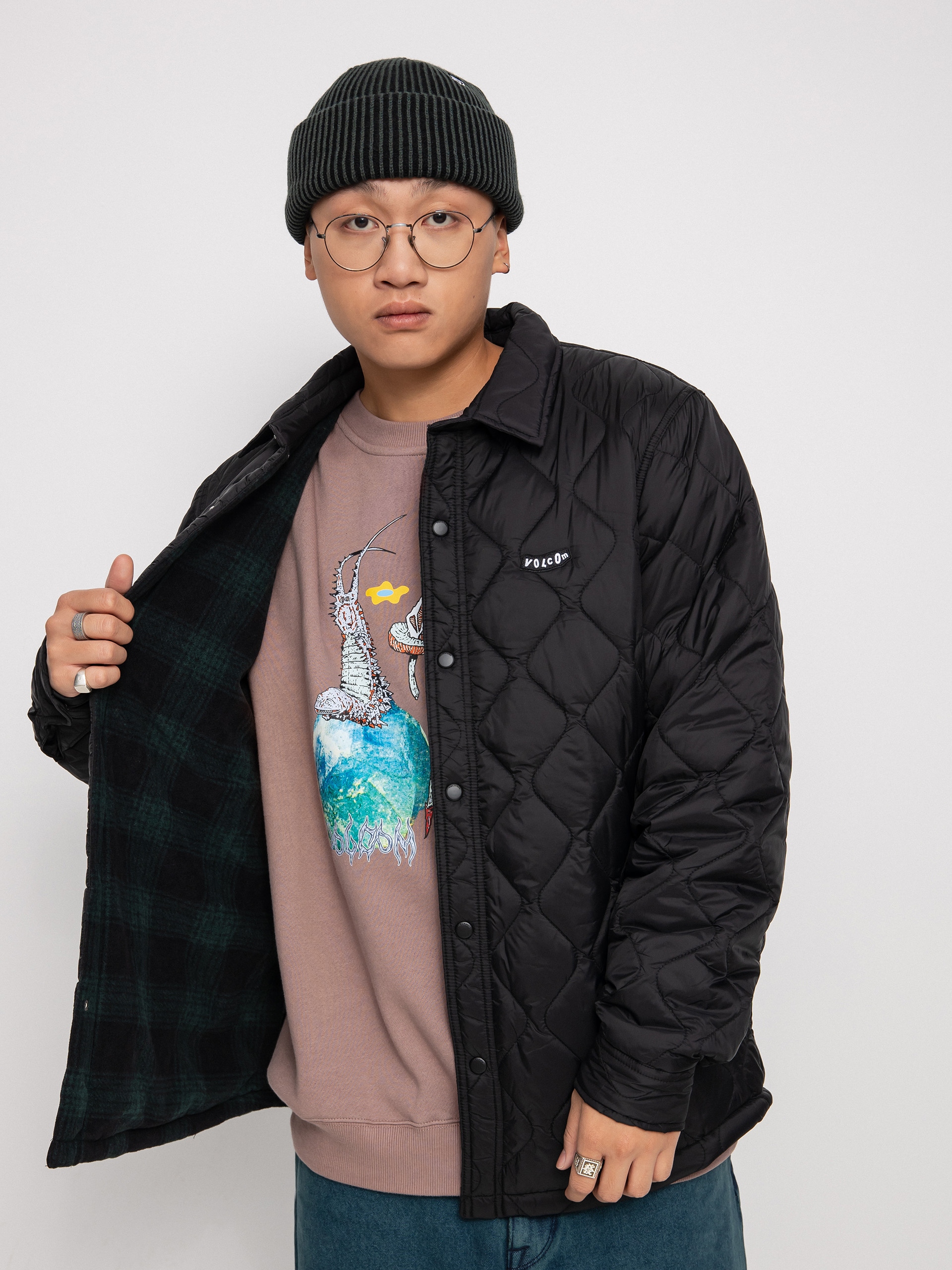Kurtka Volcom Bowered Plus (black)