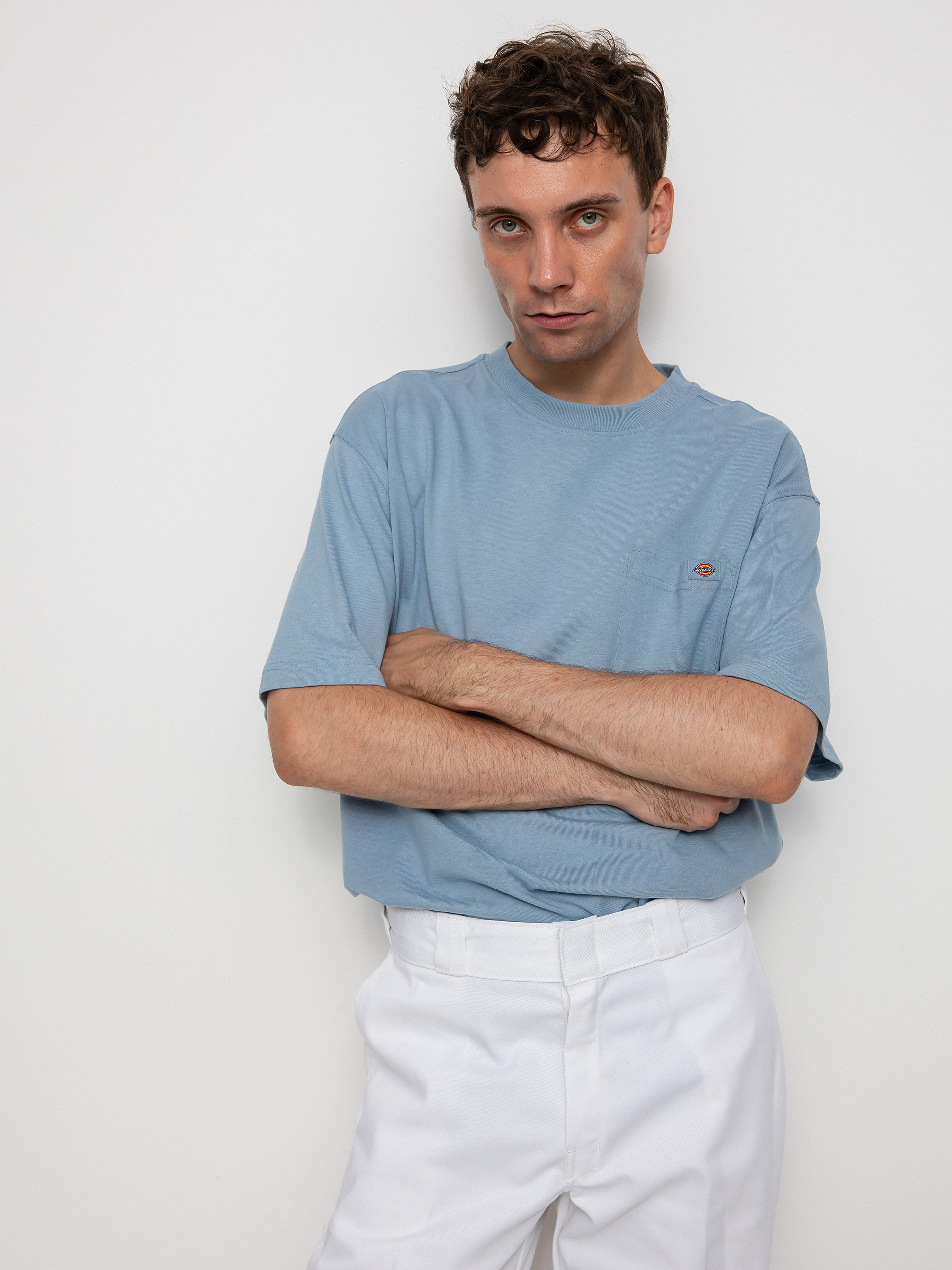 T-shirt Dickies Porterdale (ashley blue)