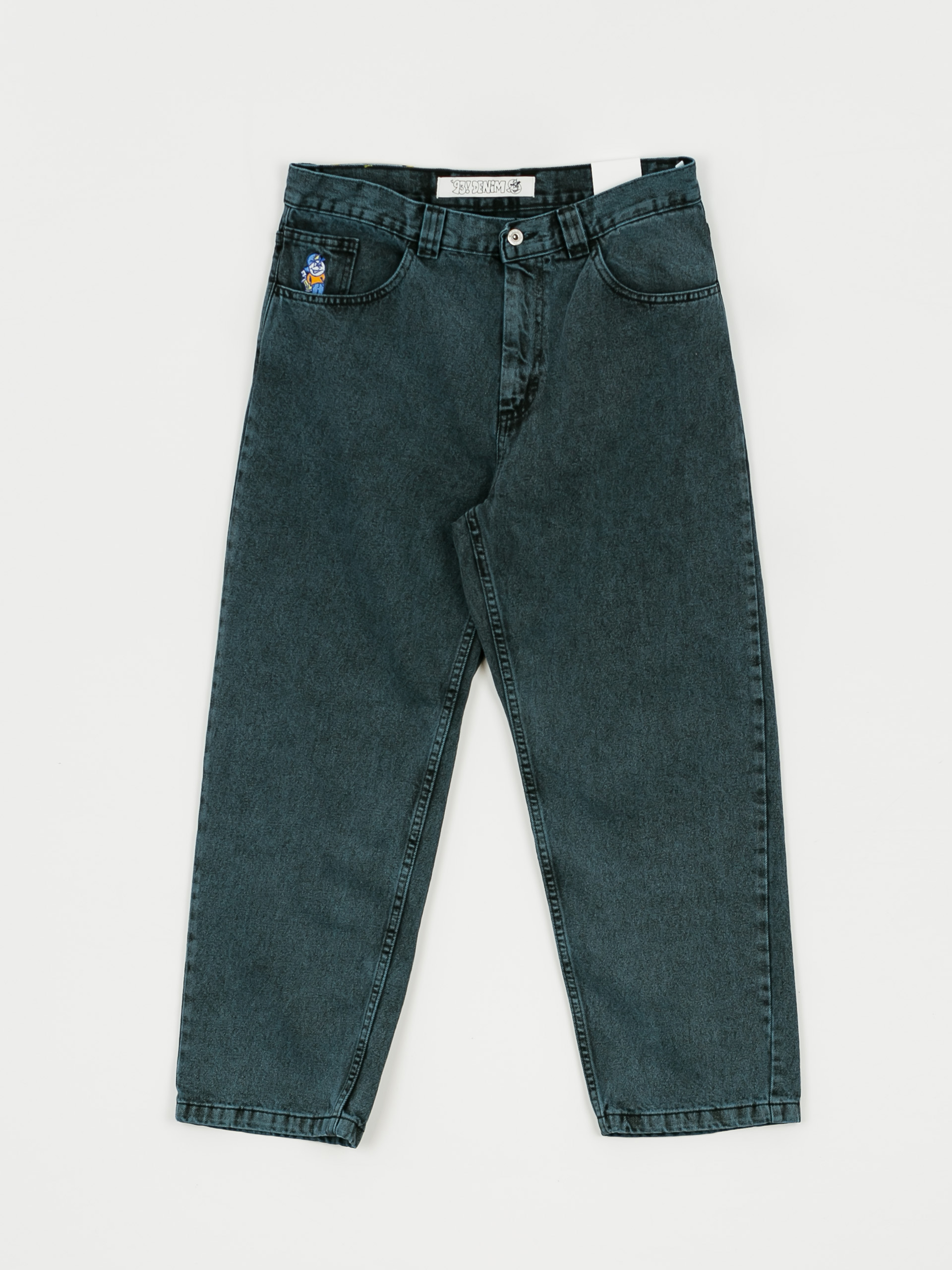 Spodnie Polar Skate 93! Denim (cyan black)