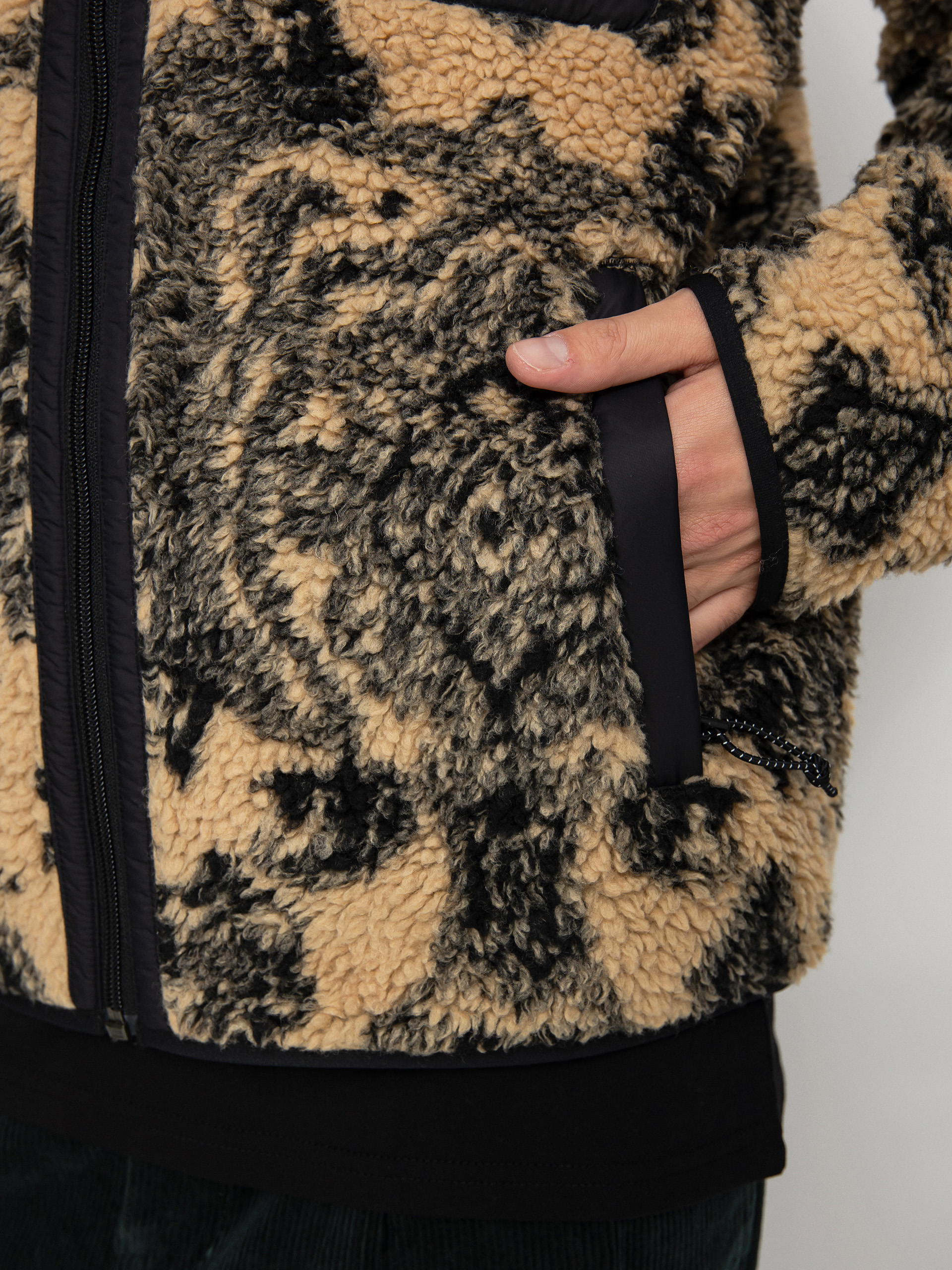 Kurtka Carhartt WIP Prentis Liner (verse jacquard/dusty h brown/soot/black)