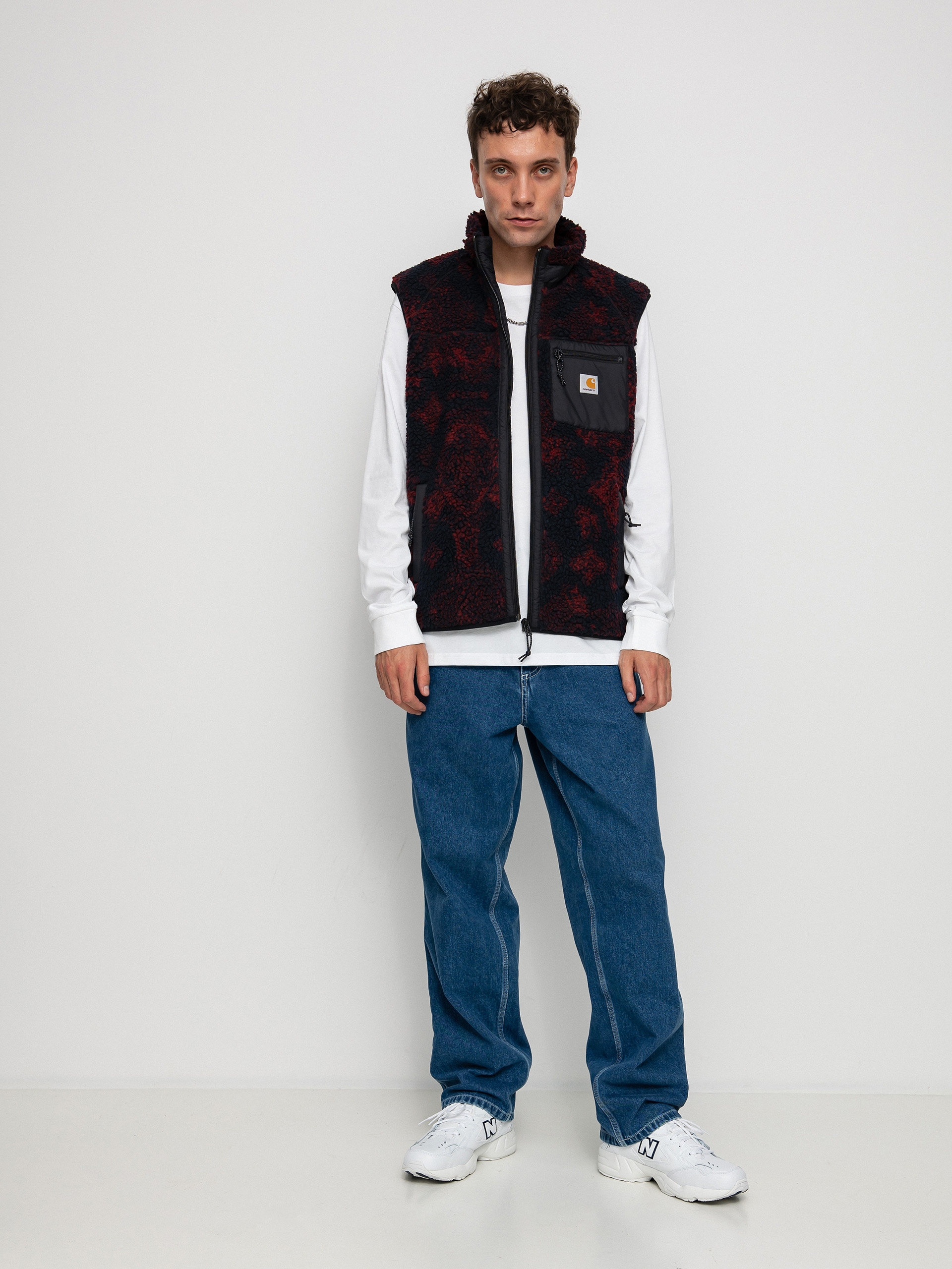 Kamizelka Carhartt WIP Prentis Liner (verse jacquard/dark navy/corvina/black)