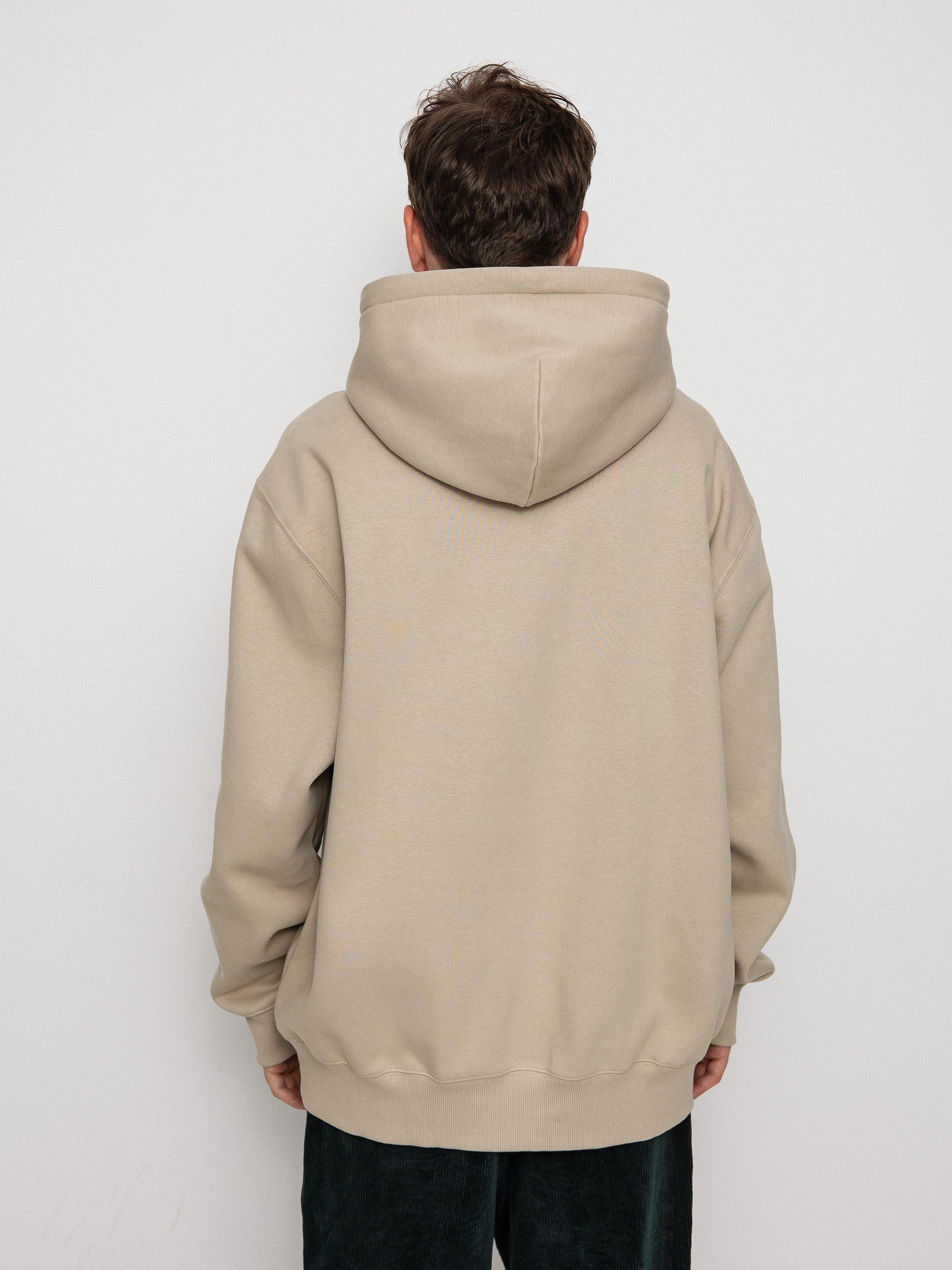 Bluza z kapturem Carhartt WIP Carhartt HD (wall/cypress)