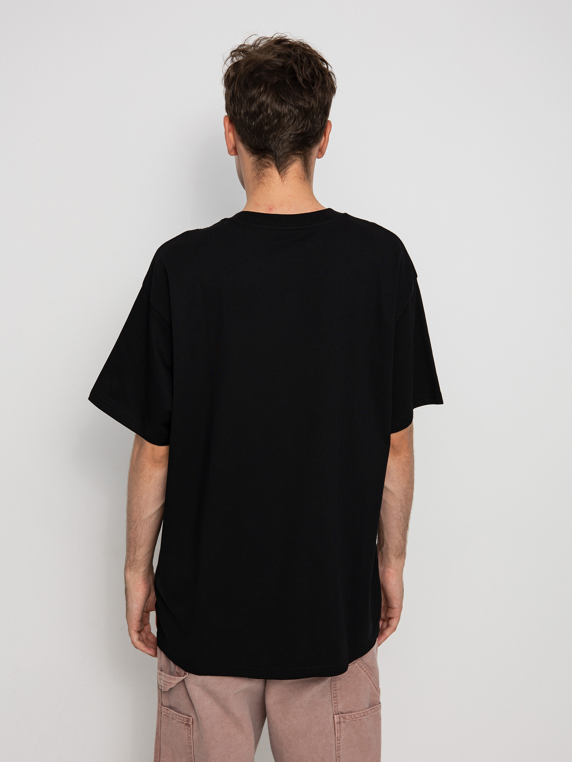 T-shirt Carhartt WIP Script Embroidery (black/white)