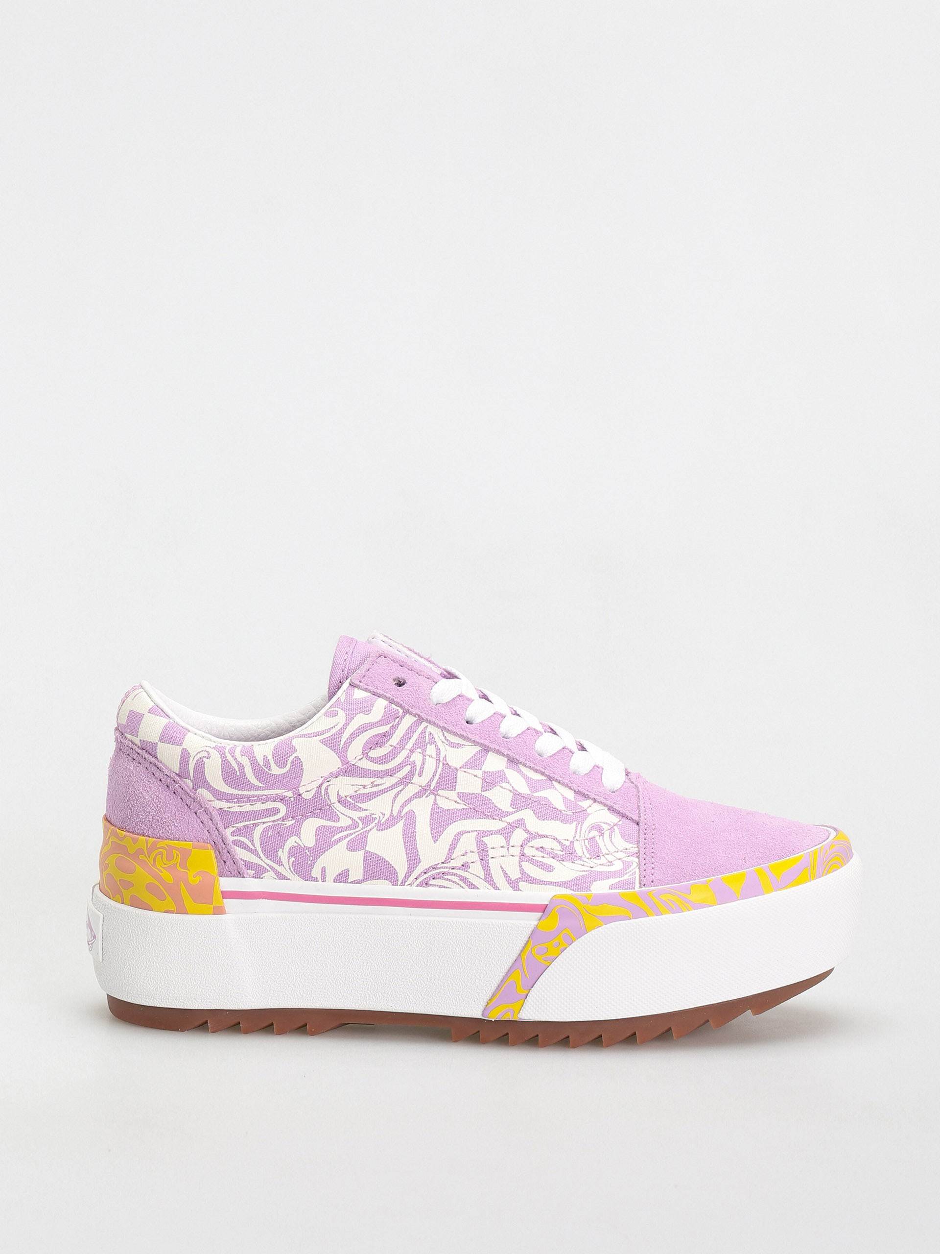 Buty Vans Old Skool Stacked (wavy daze sheer lilac)