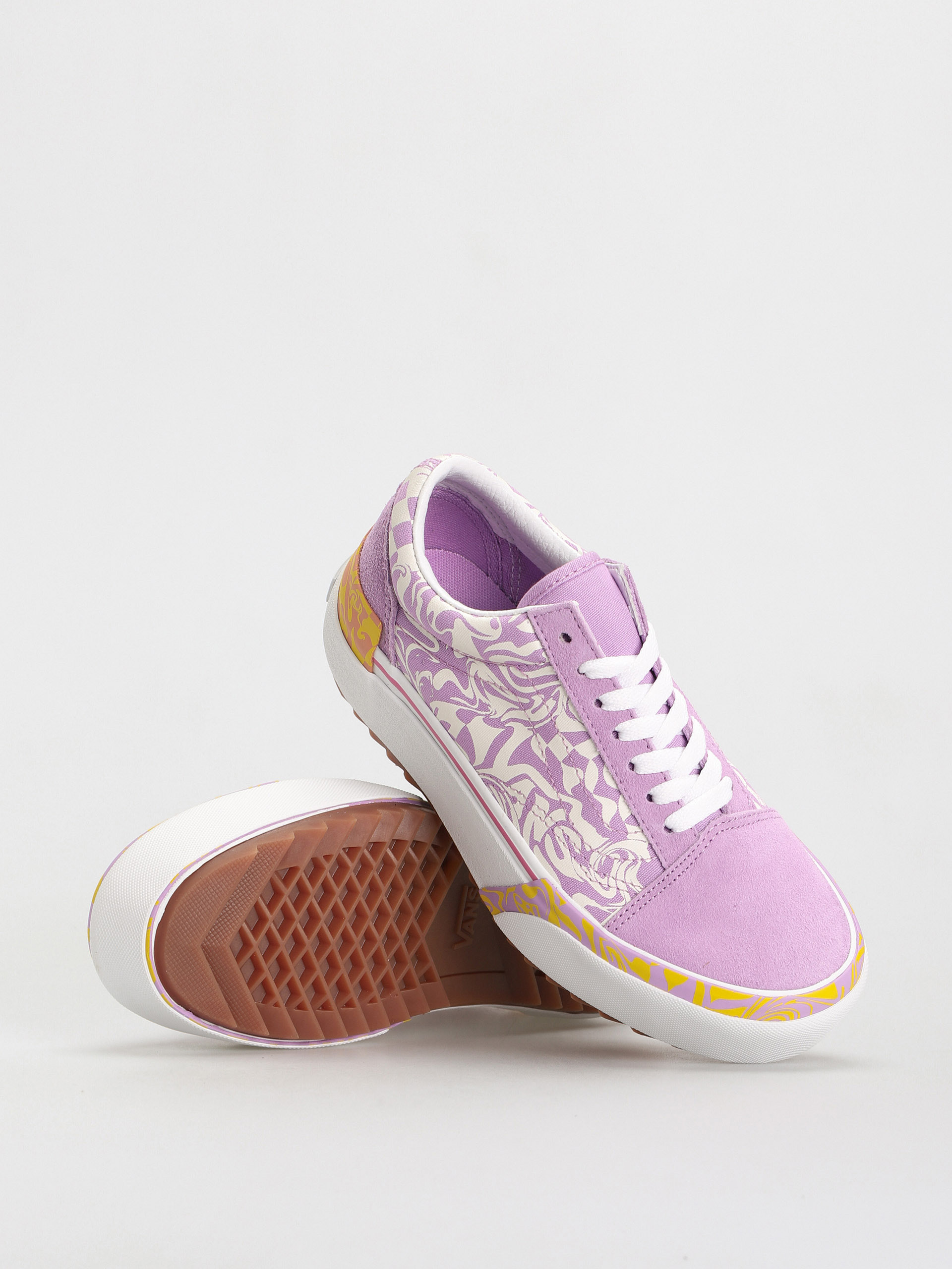 Buty Vans Old Skool Stacked (wavy daze sheer lilac)
