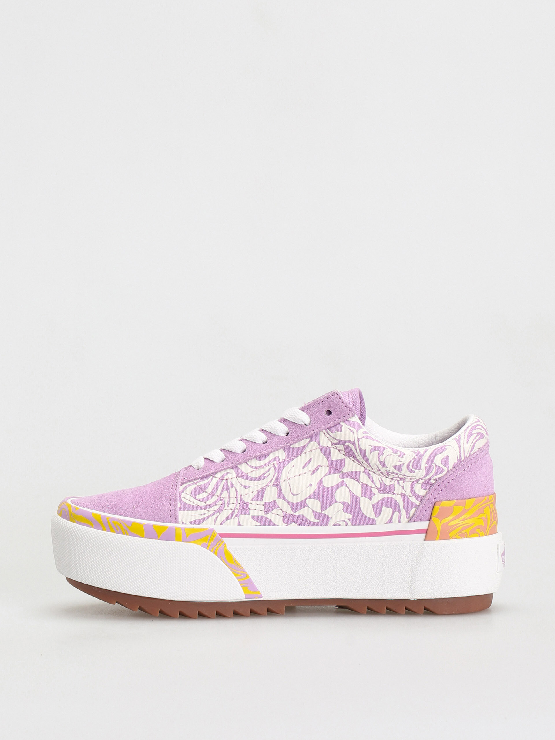 Buty Vans Old Skool Stacked (wavy daze sheer lilac)