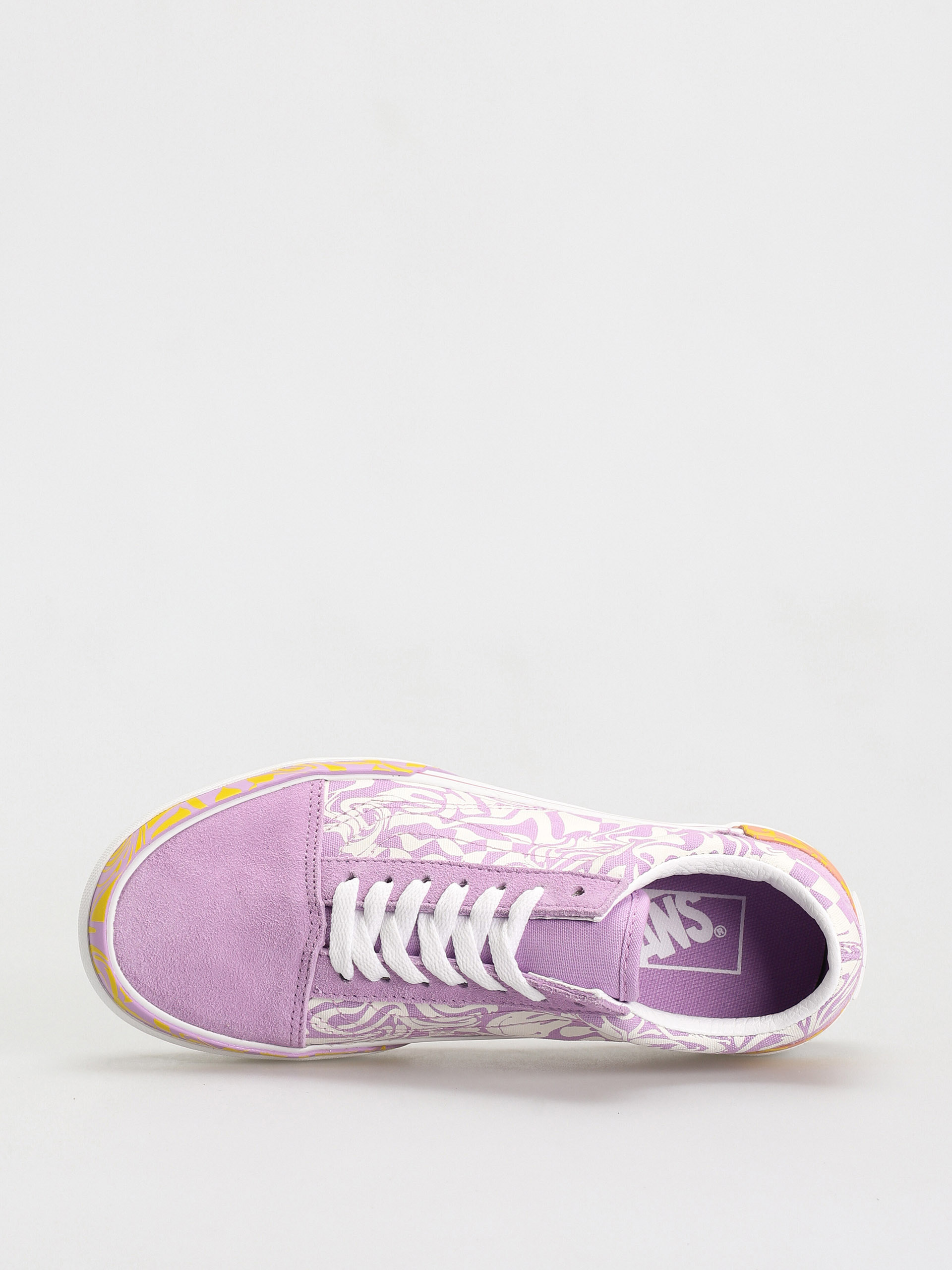 Buty Vans Old Skool Stacked (wavy daze sheer lilac)