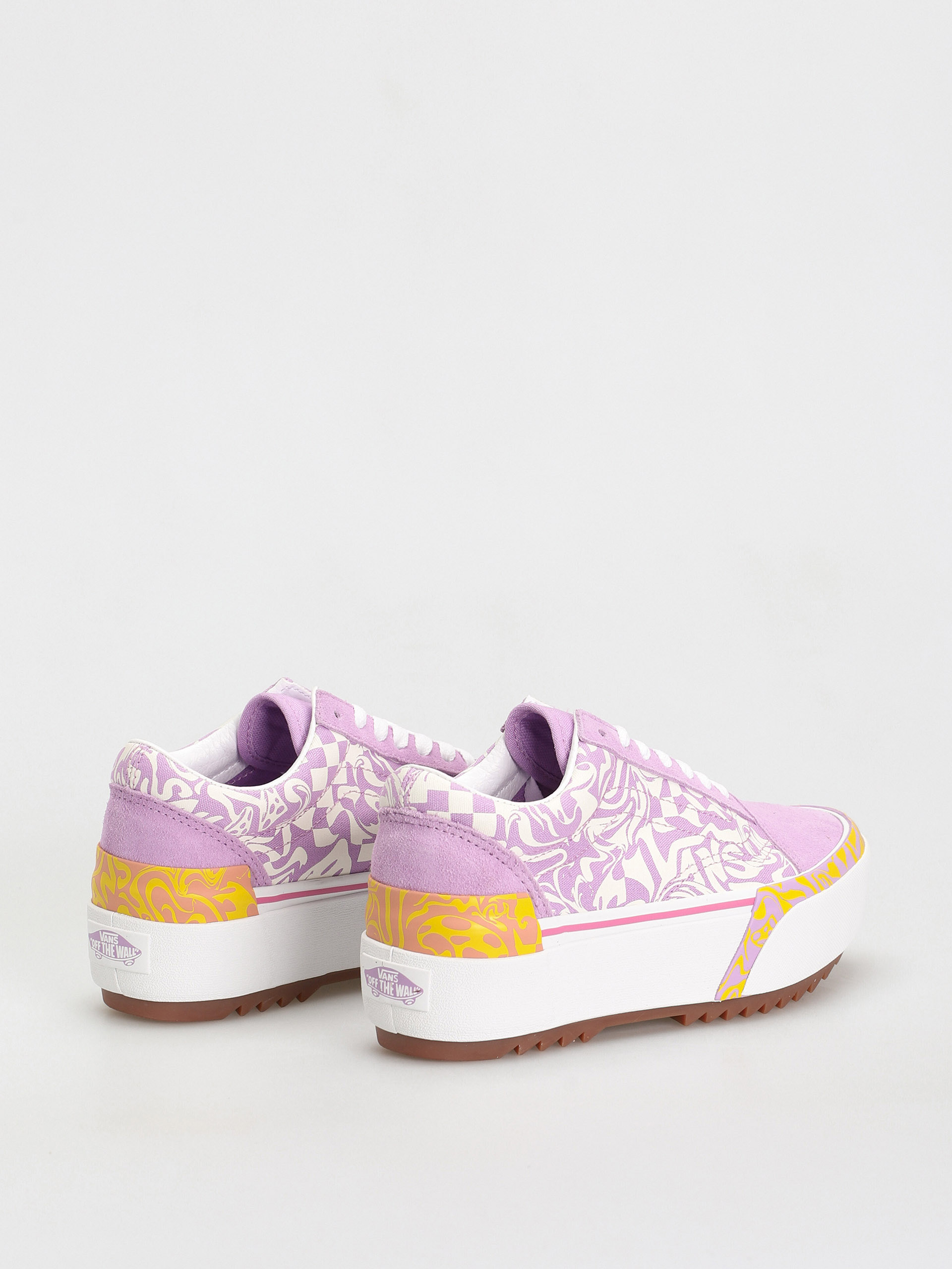 Buty Vans Old Skool Stacked (wavy daze sheer lilac)