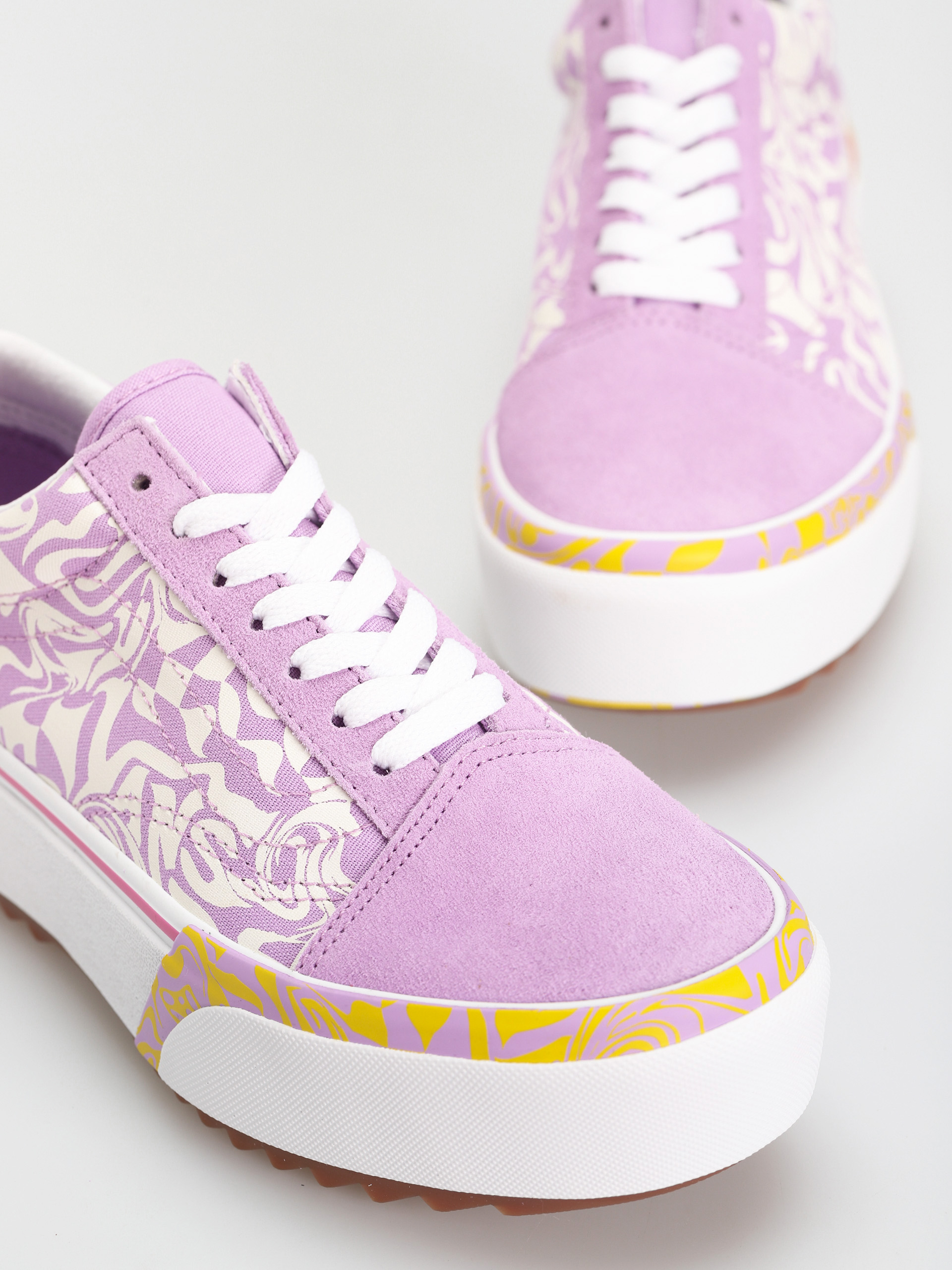 Buty Vans Old Skool Stacked (wavy daze sheer lilac)