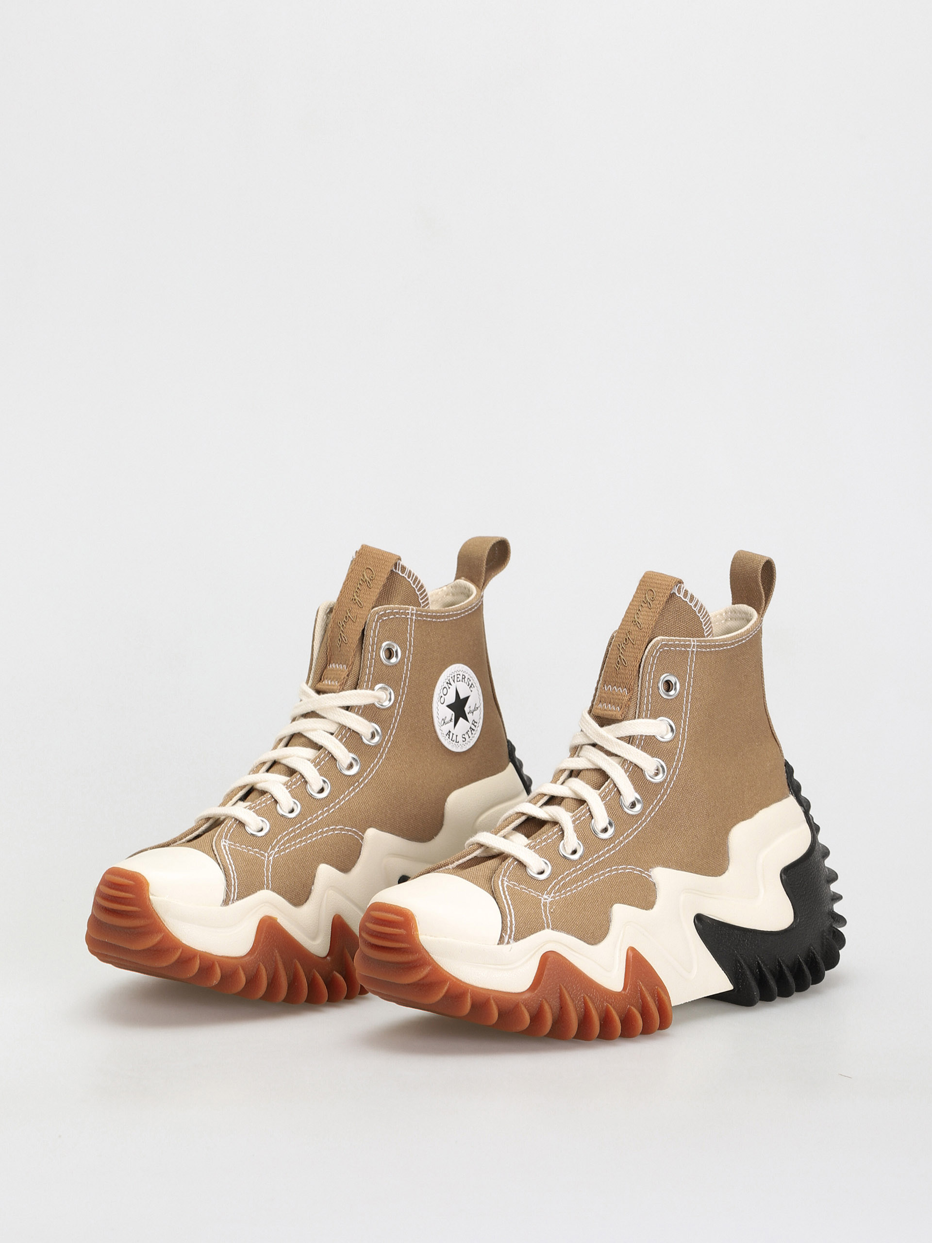 Buty Converse Run Star Motion Hi (sand dune/black/egret)