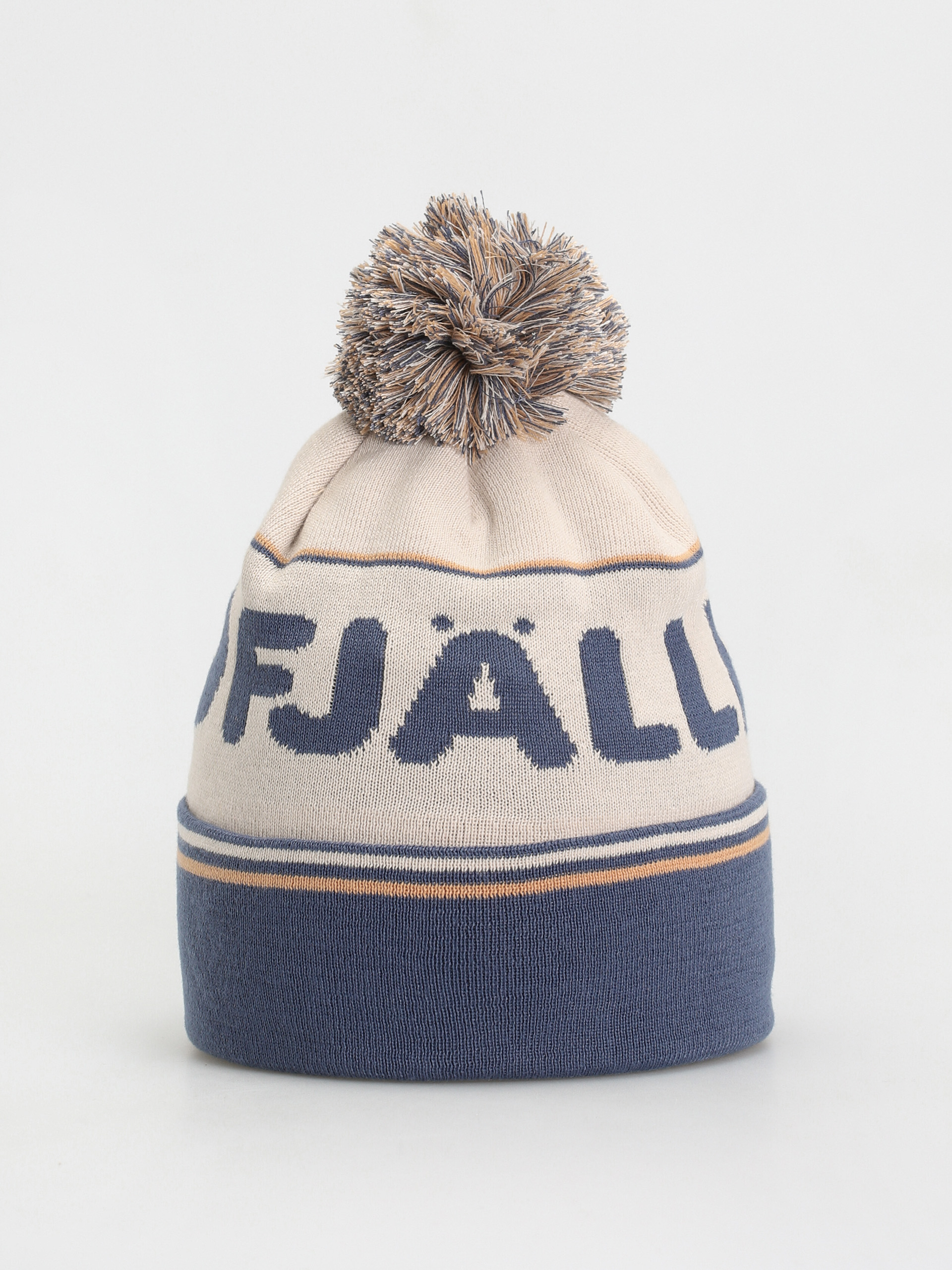 Czapka zimowa Fjallraven Pom Hat (chalk white/indigo blue)