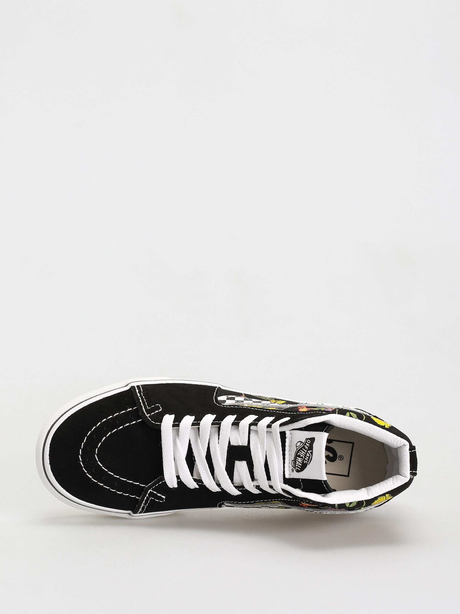 Buty Vans Sk8 Hi Platform 2.0 (poppy checkerboard black/multi)