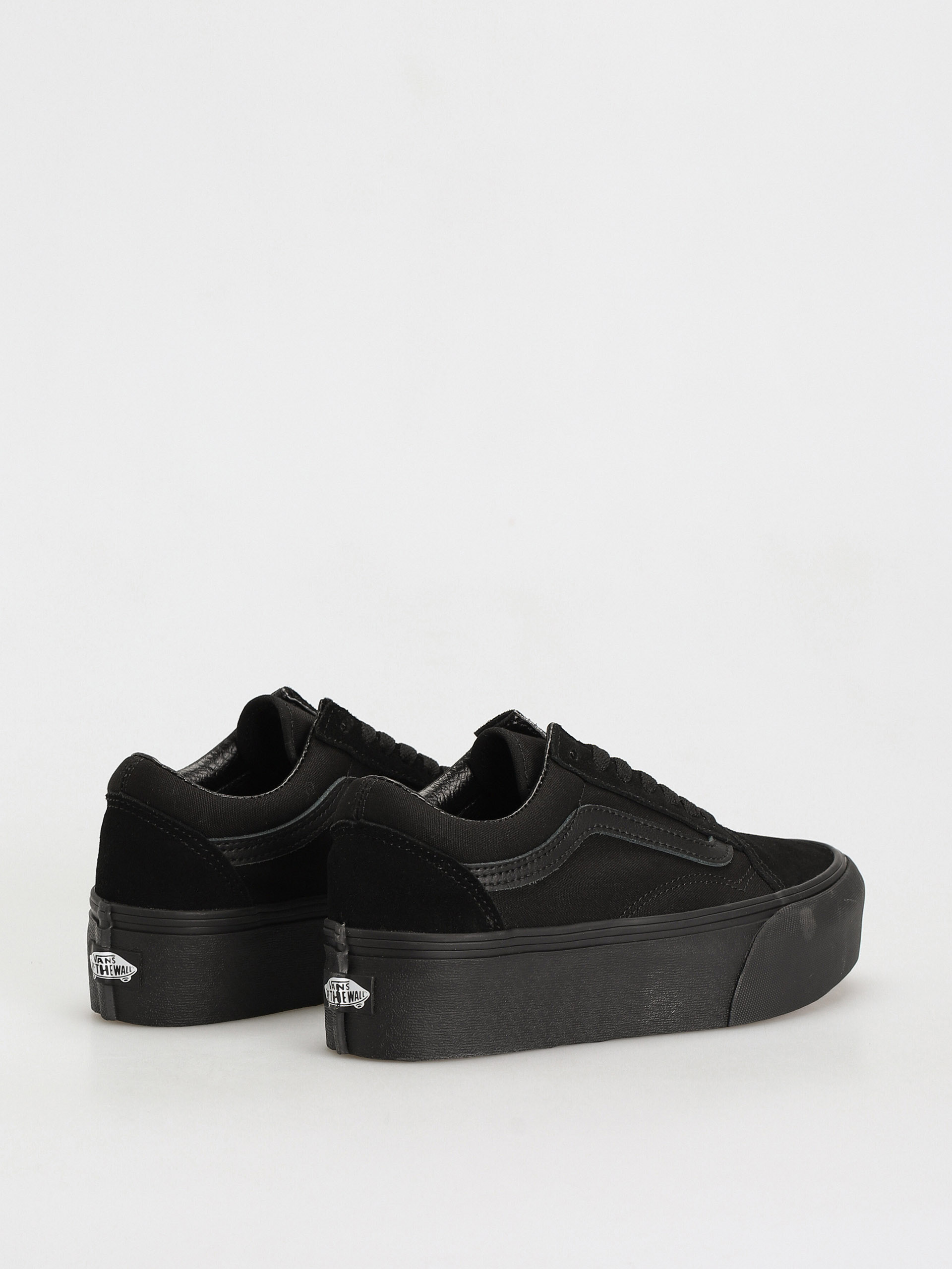 Buty Vans Old Skool Stackform (suede/canvas black/black)