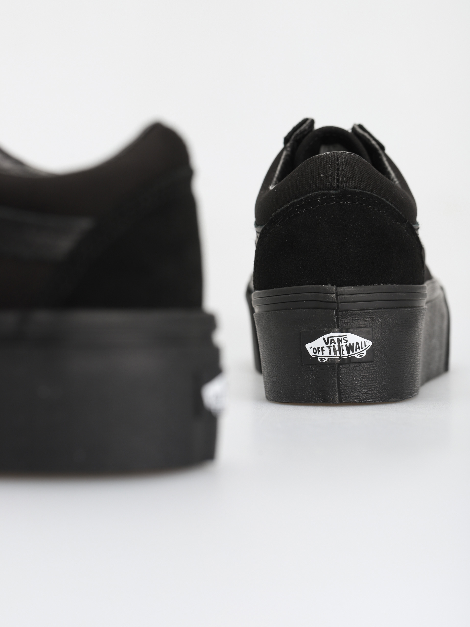 Buty Vans Old Skool Stackform (suede/canvas black/black)