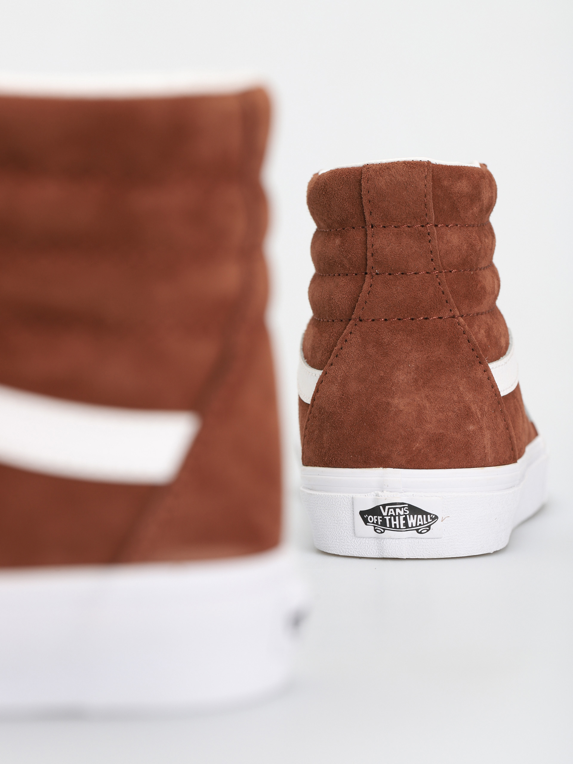 Buty Vans Sk8 Hi (pig suede tortoise shell)