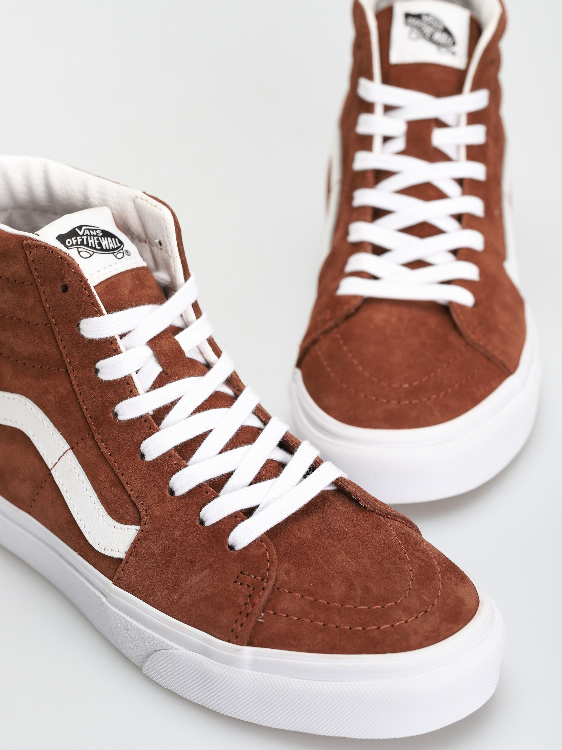 Buty Vans Sk8 Hi (pig suede tortoise shell)