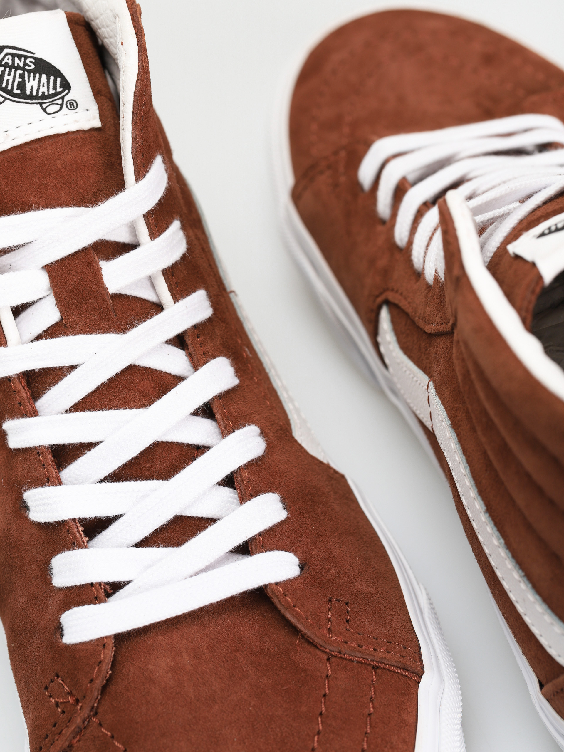 Buty Vans Sk8 Hi (pig suede tortoise shell)