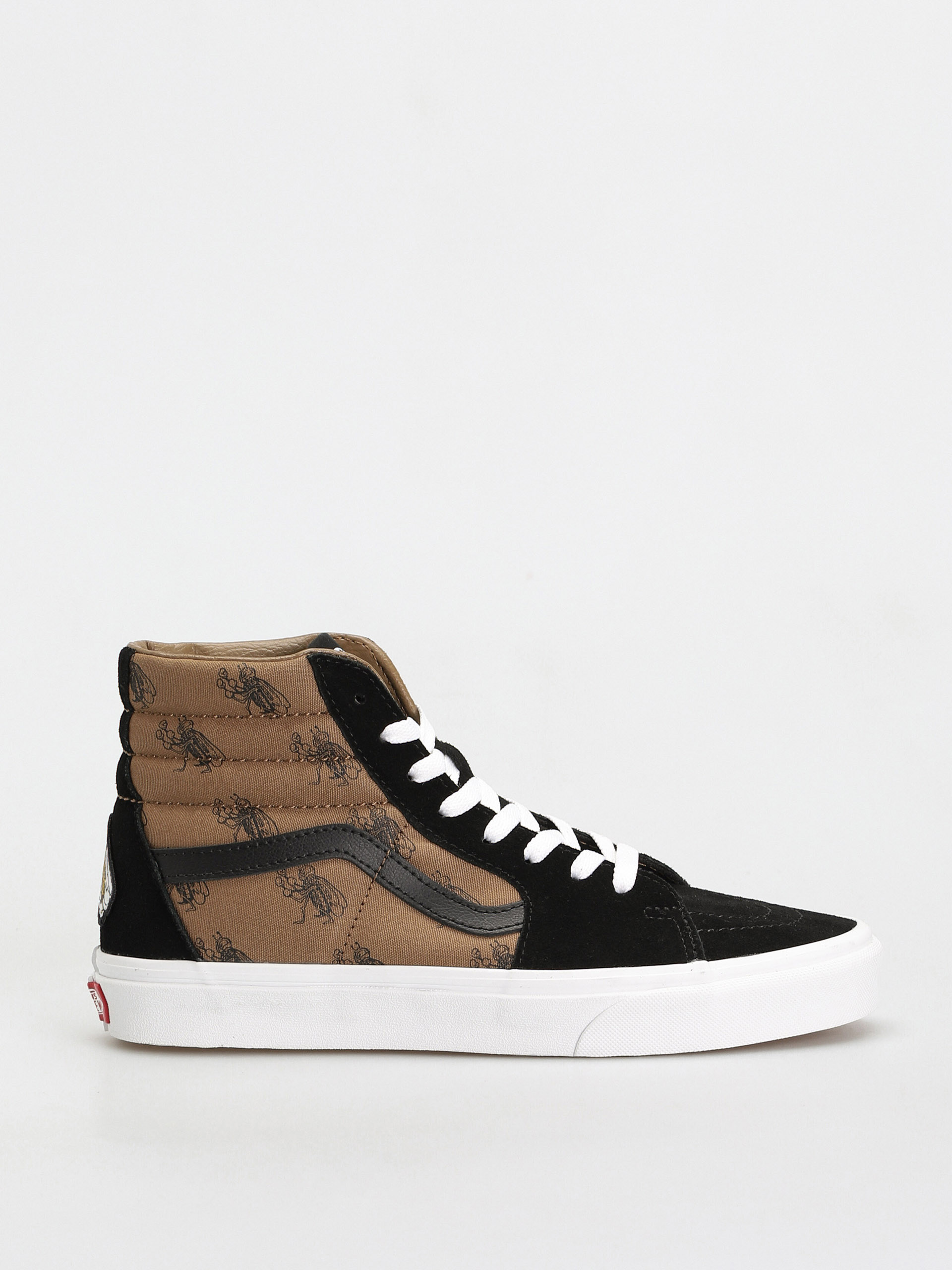 Buty Vans Sk8 Hi (check research black/brown)