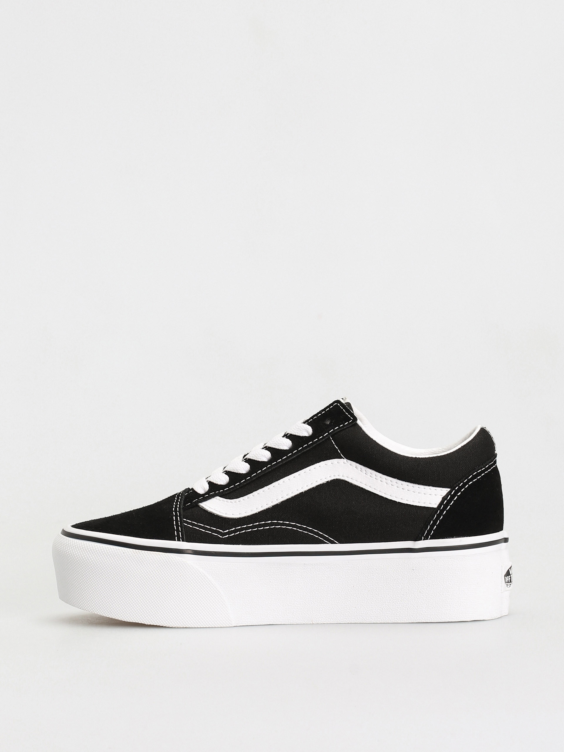 Buty Vans Old Skool Stackform (suede/canvas black/true white)