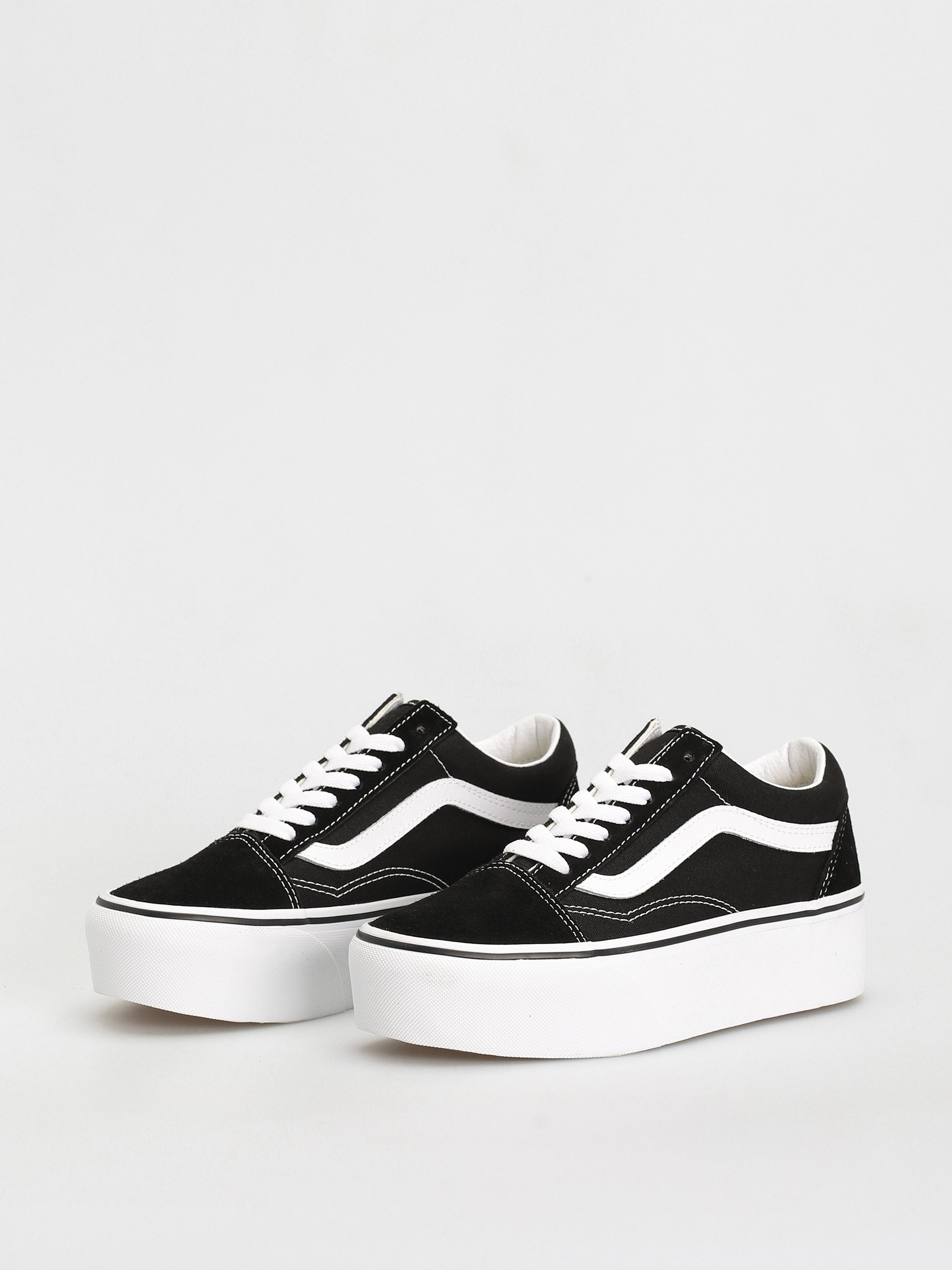 Buty Vans Old Skool Stackform (suede/canvas black/true white)