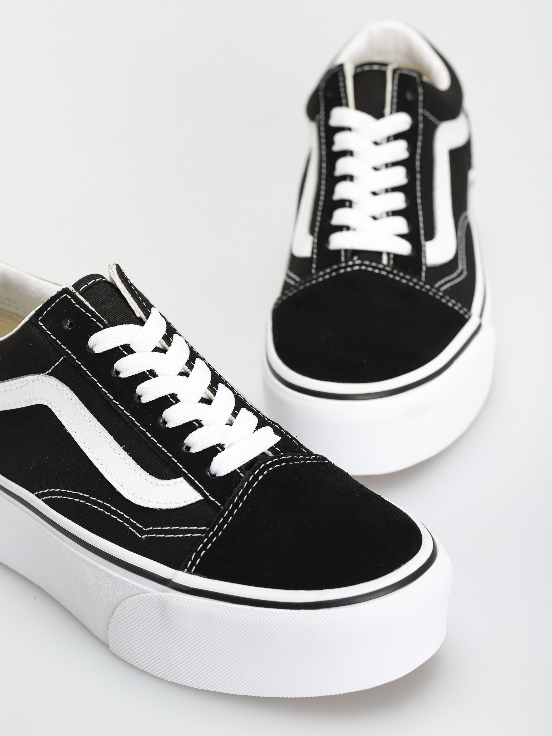 Buty Vans Old Skool Stackform (suede/canvas black/true white)