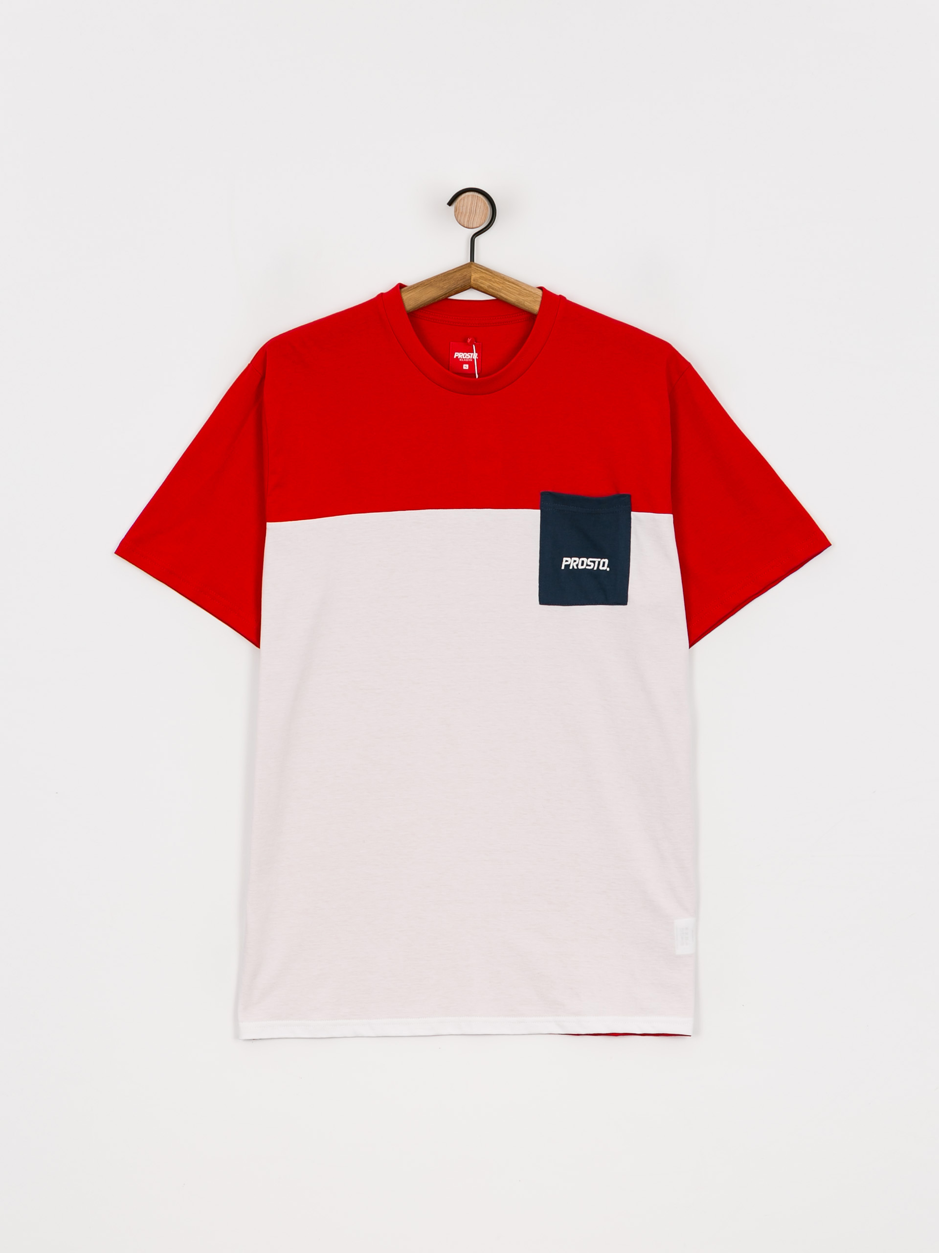 T-shirt Prosto Pockes (red)