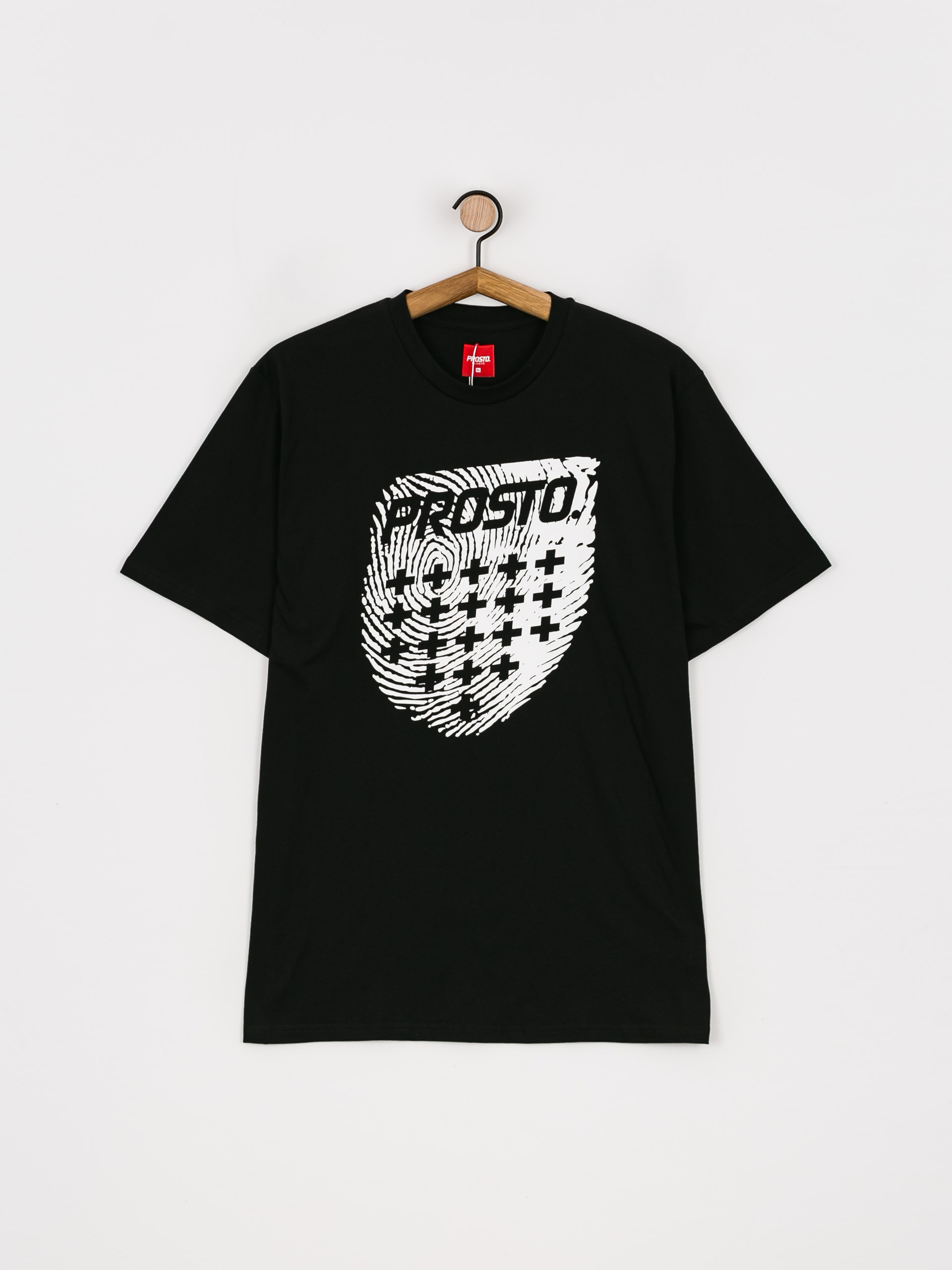 T-shirt Prosto Finger (black)