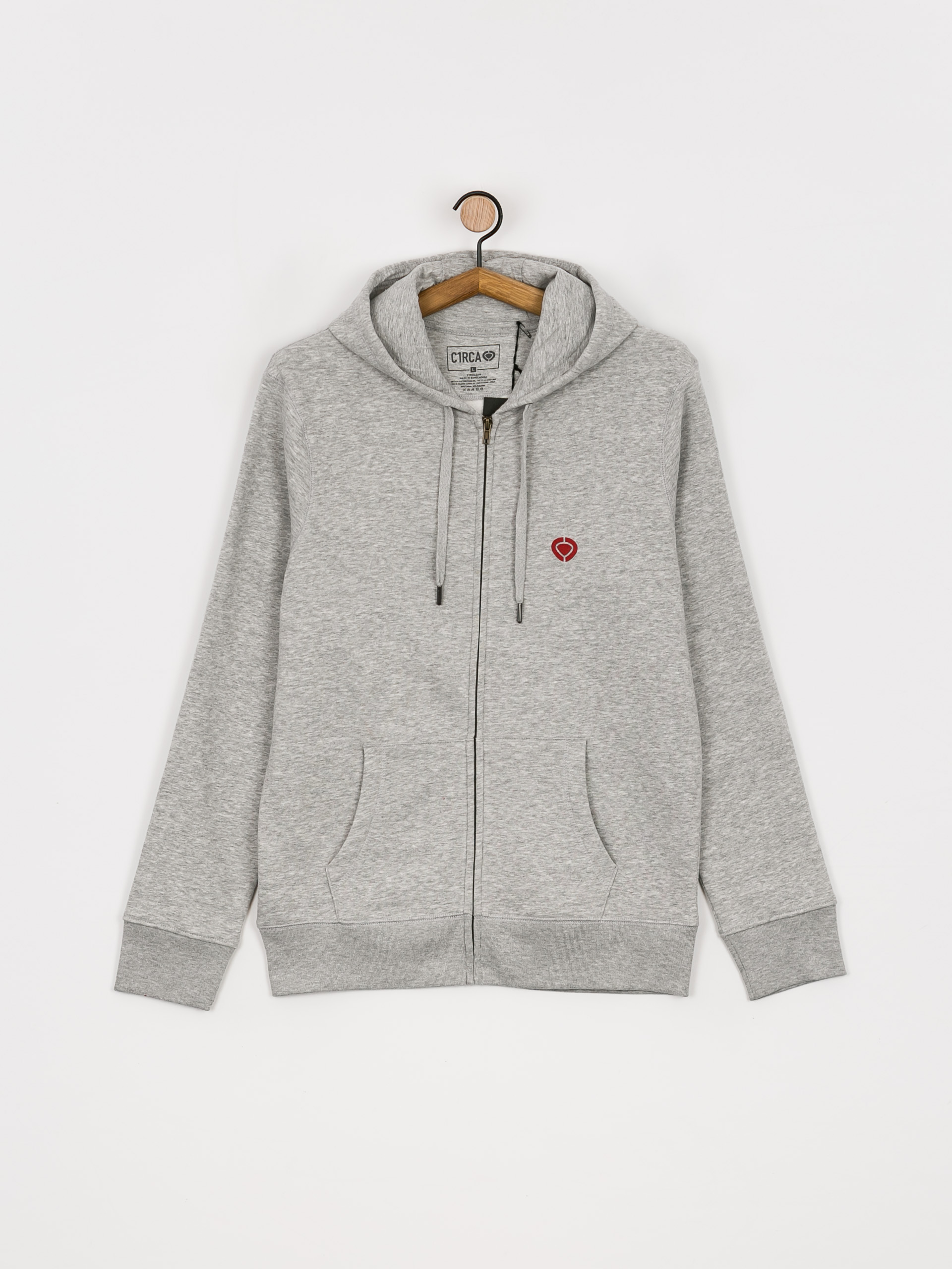 Bluza Circa Money Zip (athletic grey)