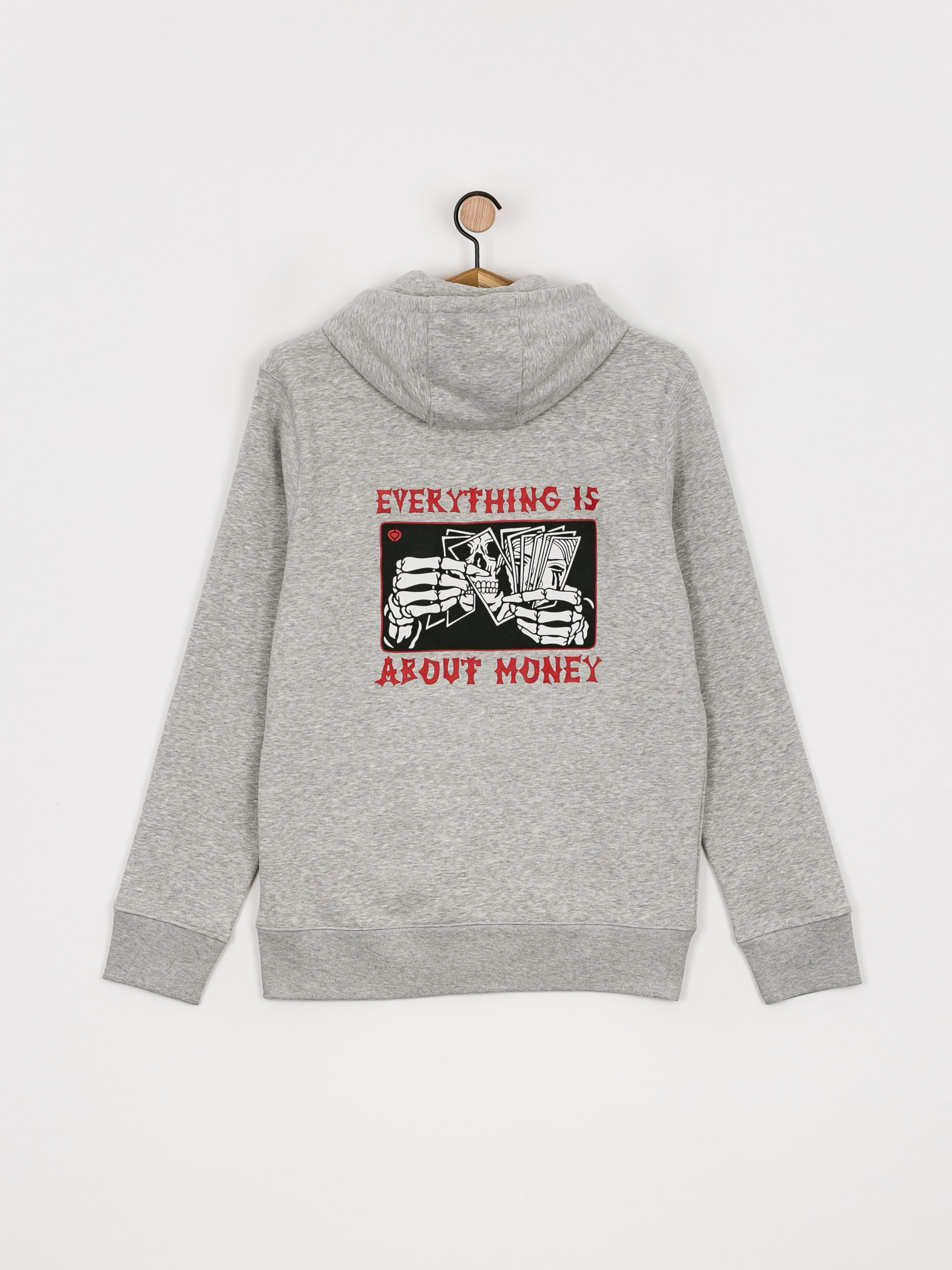 Bluza Circa Money Zip (athletic grey)