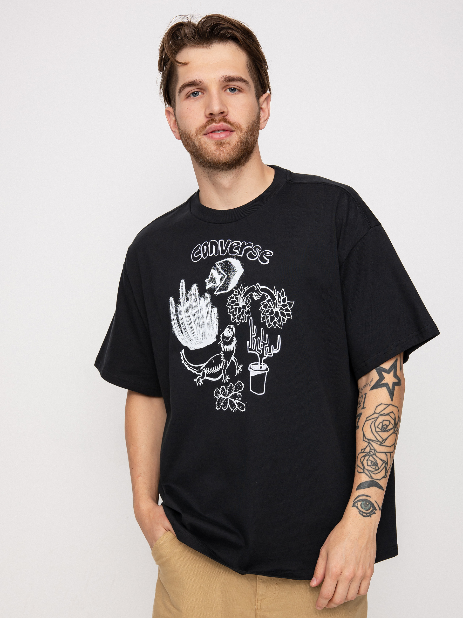 T-shirt Converse Desert Neighbors (black)