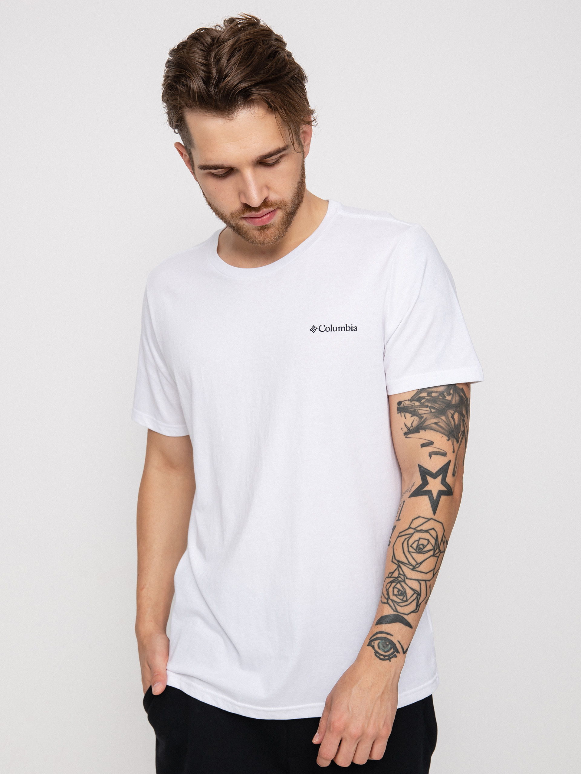 T-shirt Columbia Rapid Ridge Back Graphic II (white foggy ha)