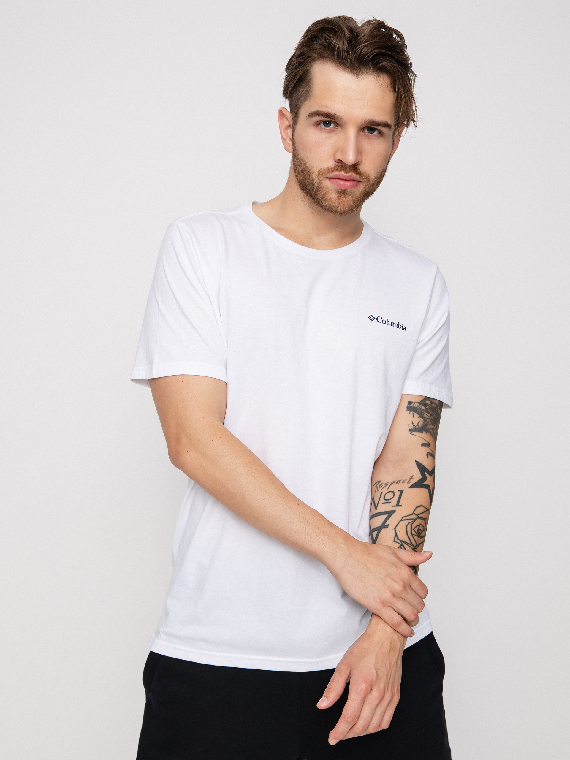 T-shirt Columbia Rapid Ridge Back Graphic II (white foggy ha)