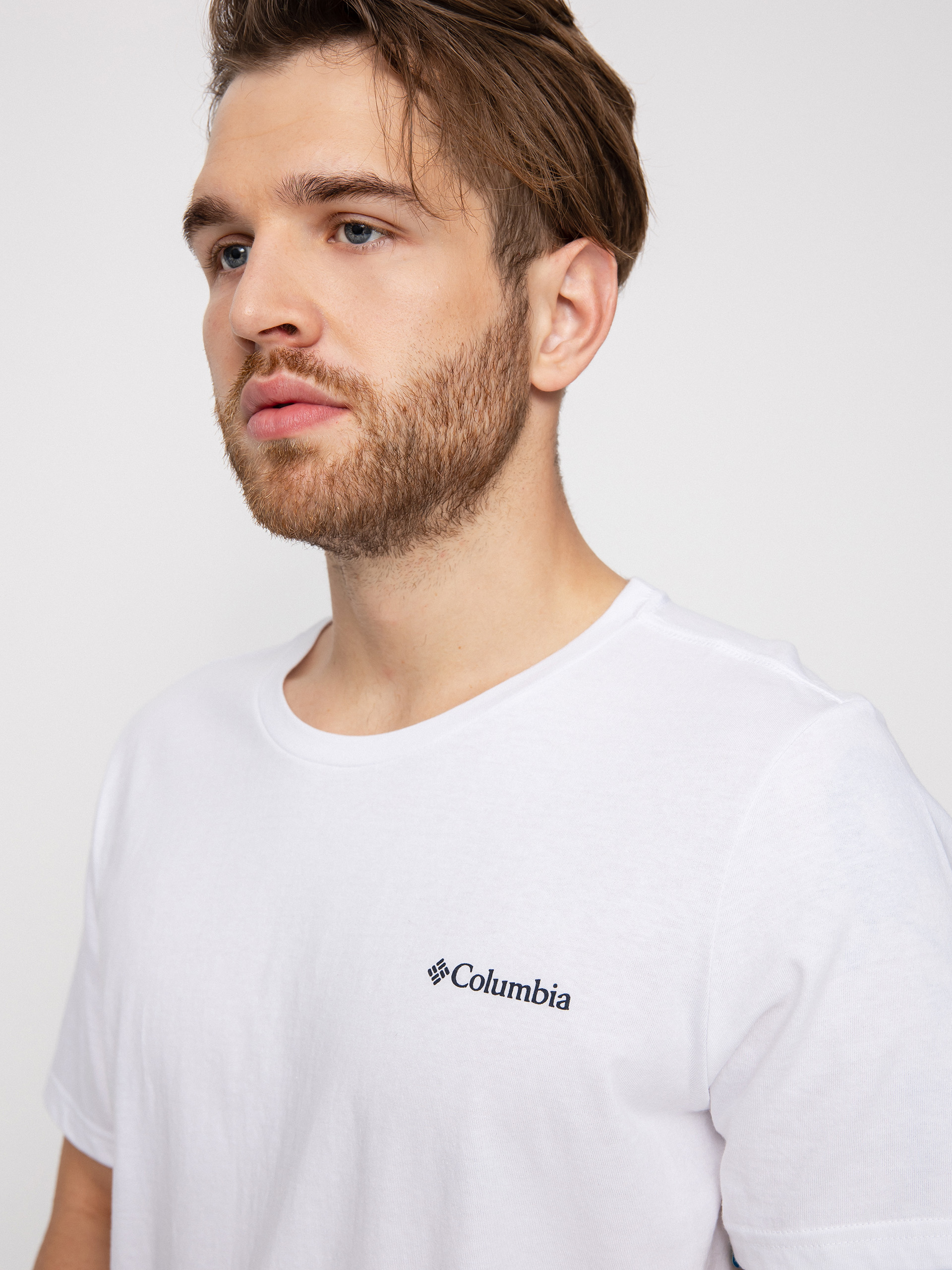 T-shirt Columbia Rapid Ridge Back Graphic II (white foggy ha)