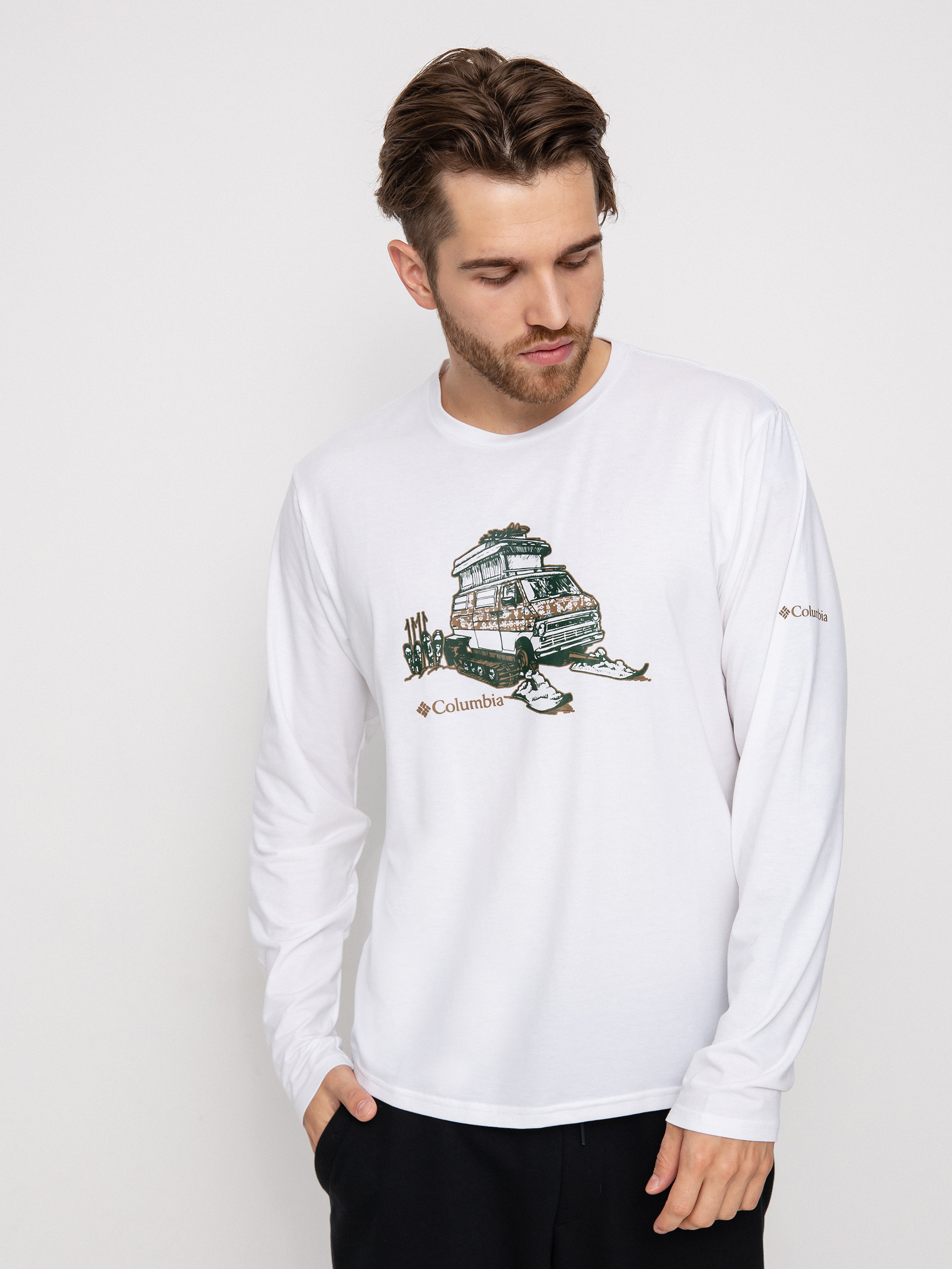 Longsleeve Columbia Sun Trek EU Graphic (white winter f)
