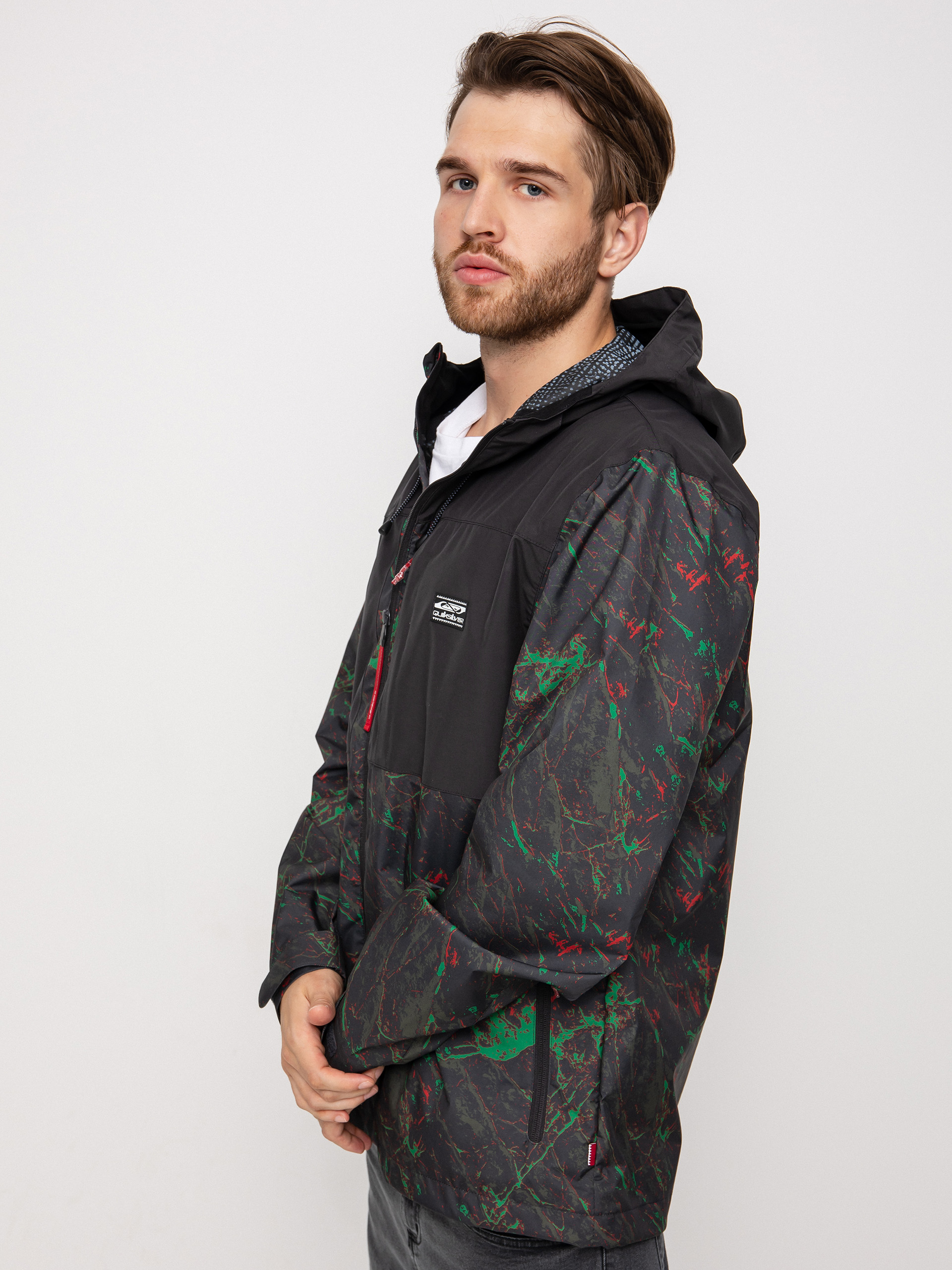 Kurtka Quiksilver Lizard Heads (rock face phantom)